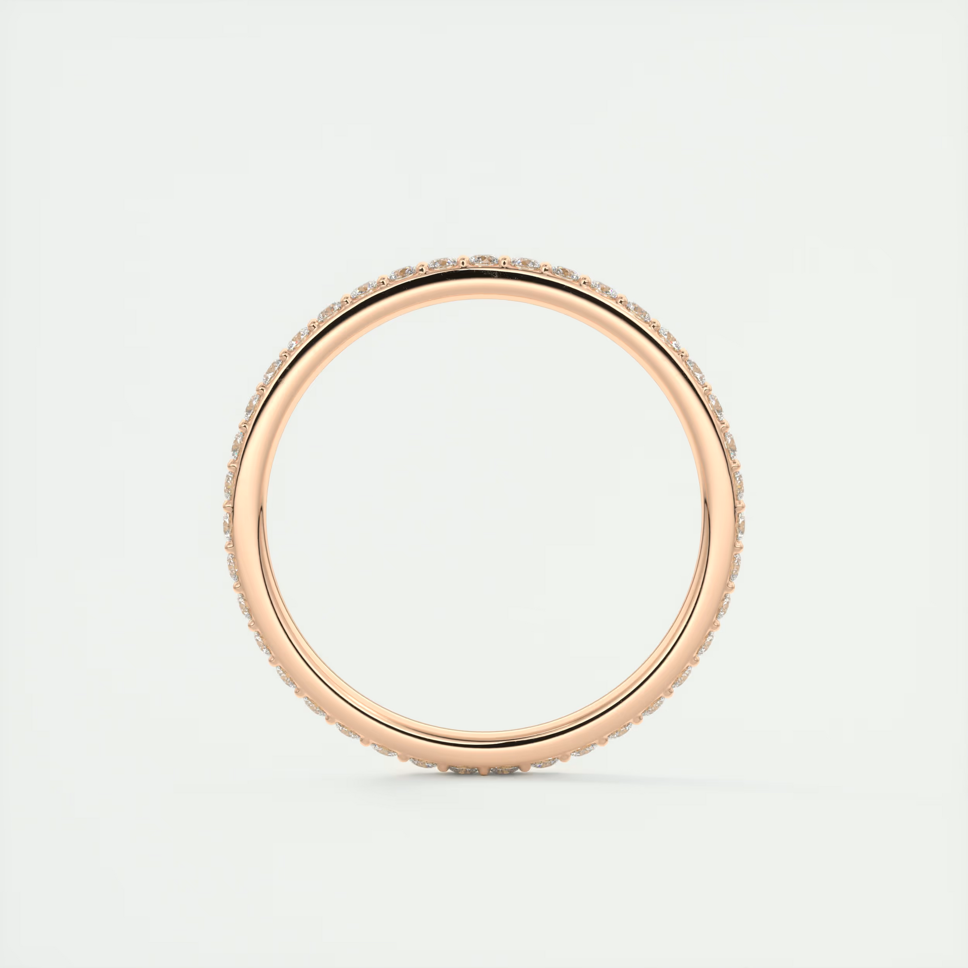 1.5mm Pavé Diamond Eternity Band (0.35 CT)