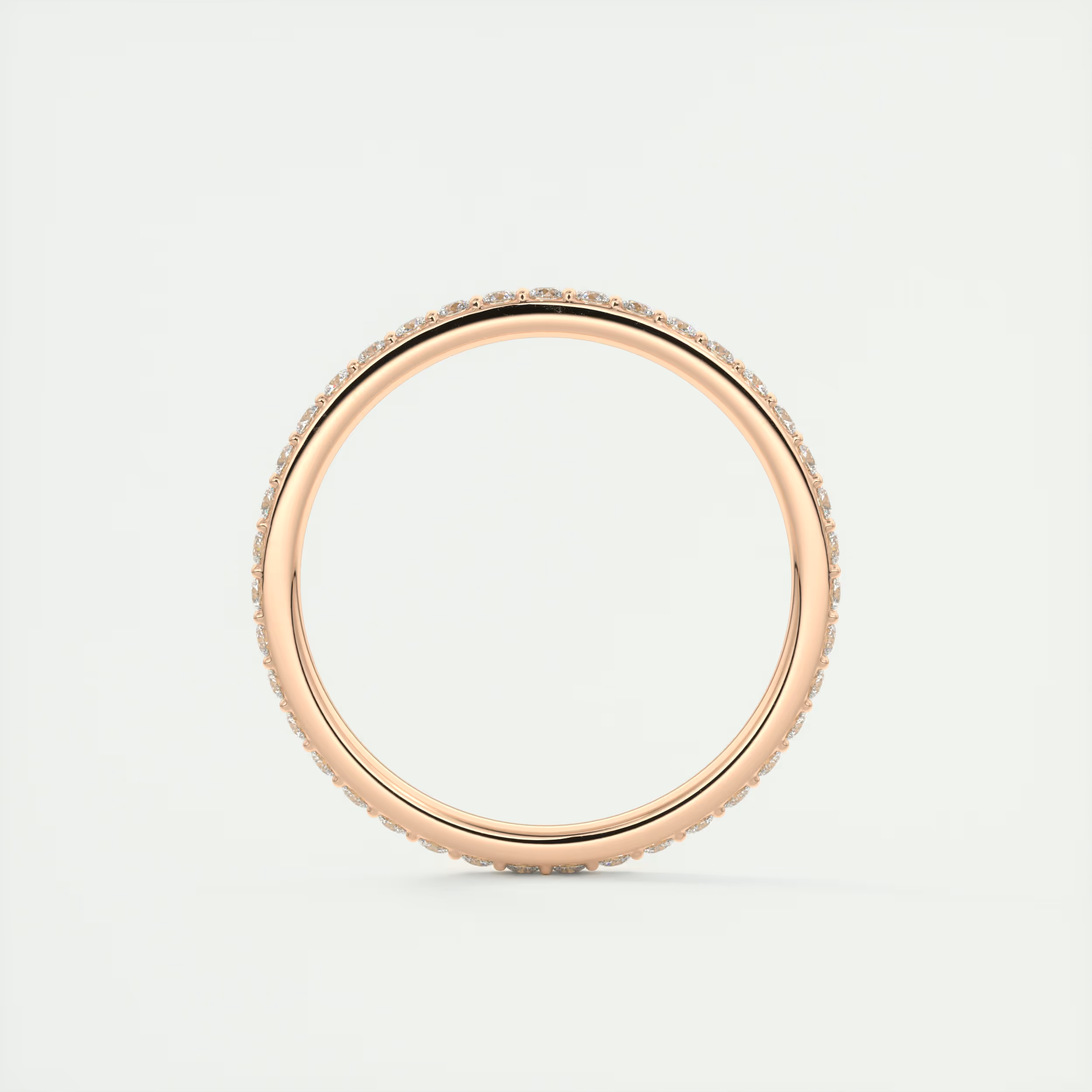 1.5mm Pavé Diamond Eternity Band (0.35 CT)