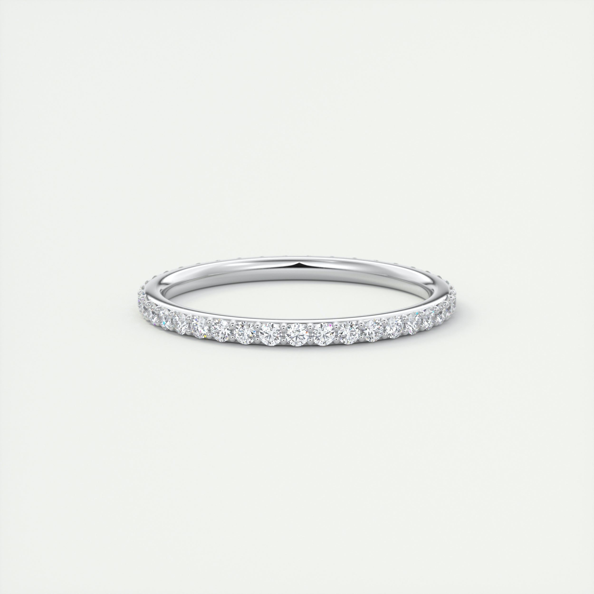 1.5mm Pavé Diamond Eternity Band (0.35 CT)