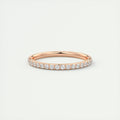 1.8mm Eternity Band – 0.75 Carat Pavé Set Diamonds