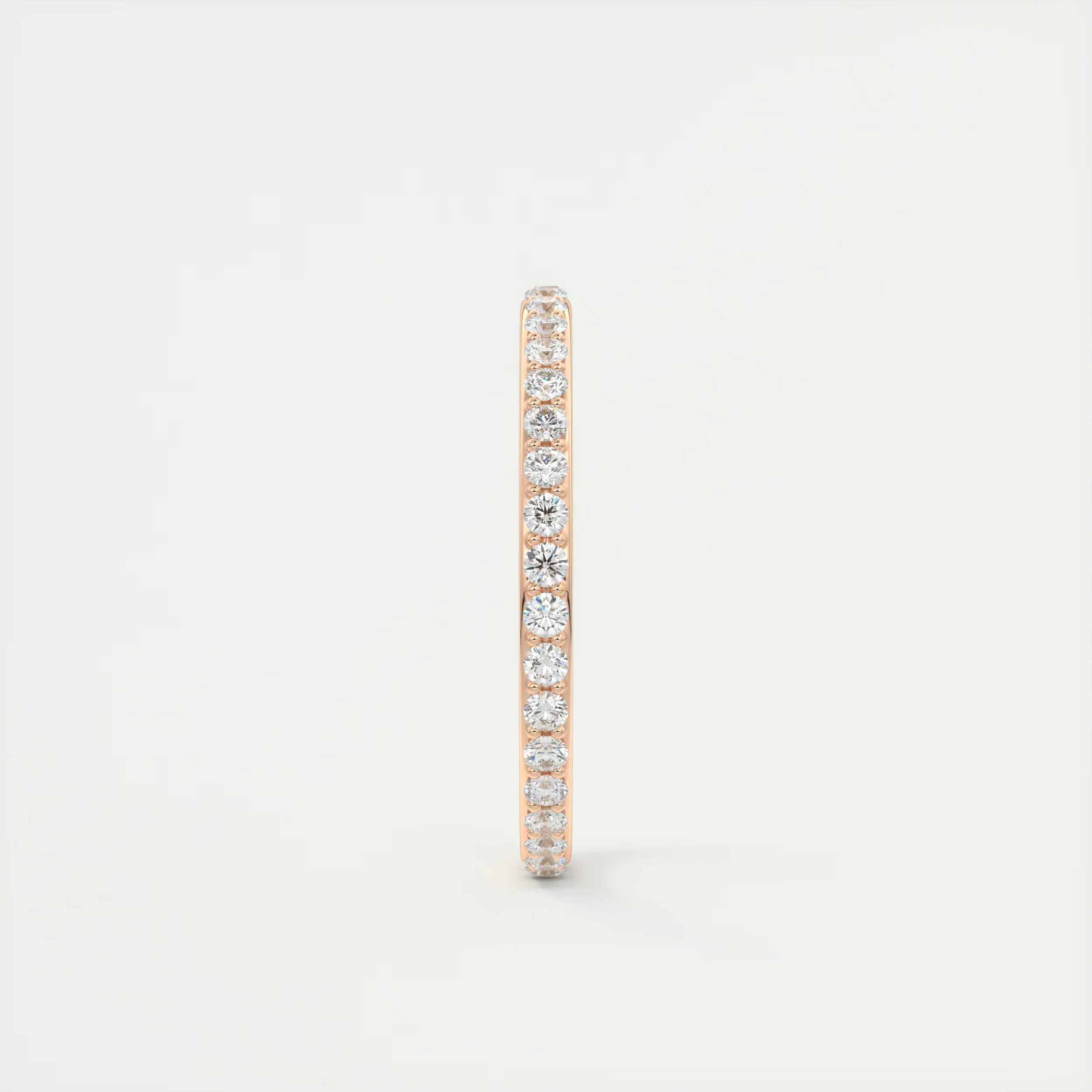 1.8mm Eternity Band – 0.75 Carat Pavé Set Diamonds