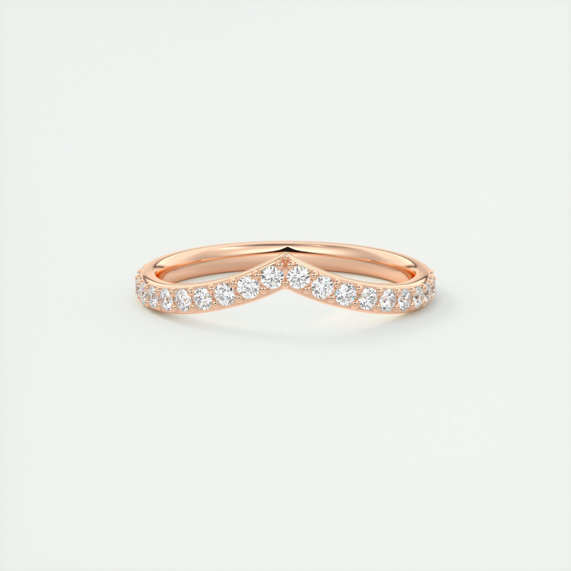 Half Carat Peaked Eternity Band (0.75 TCW)