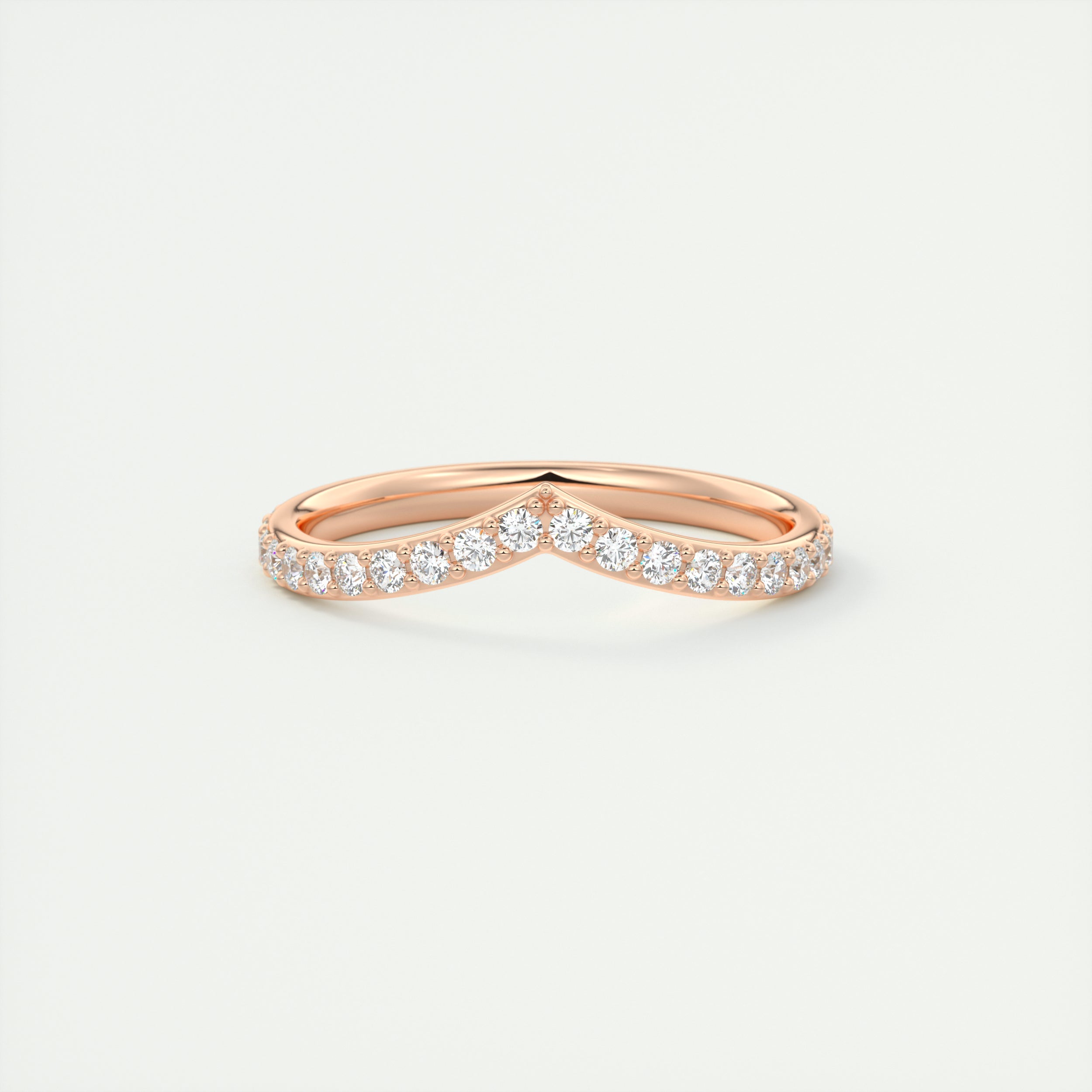 Half Carat Peaked Eternity Band (0.75 TCW)