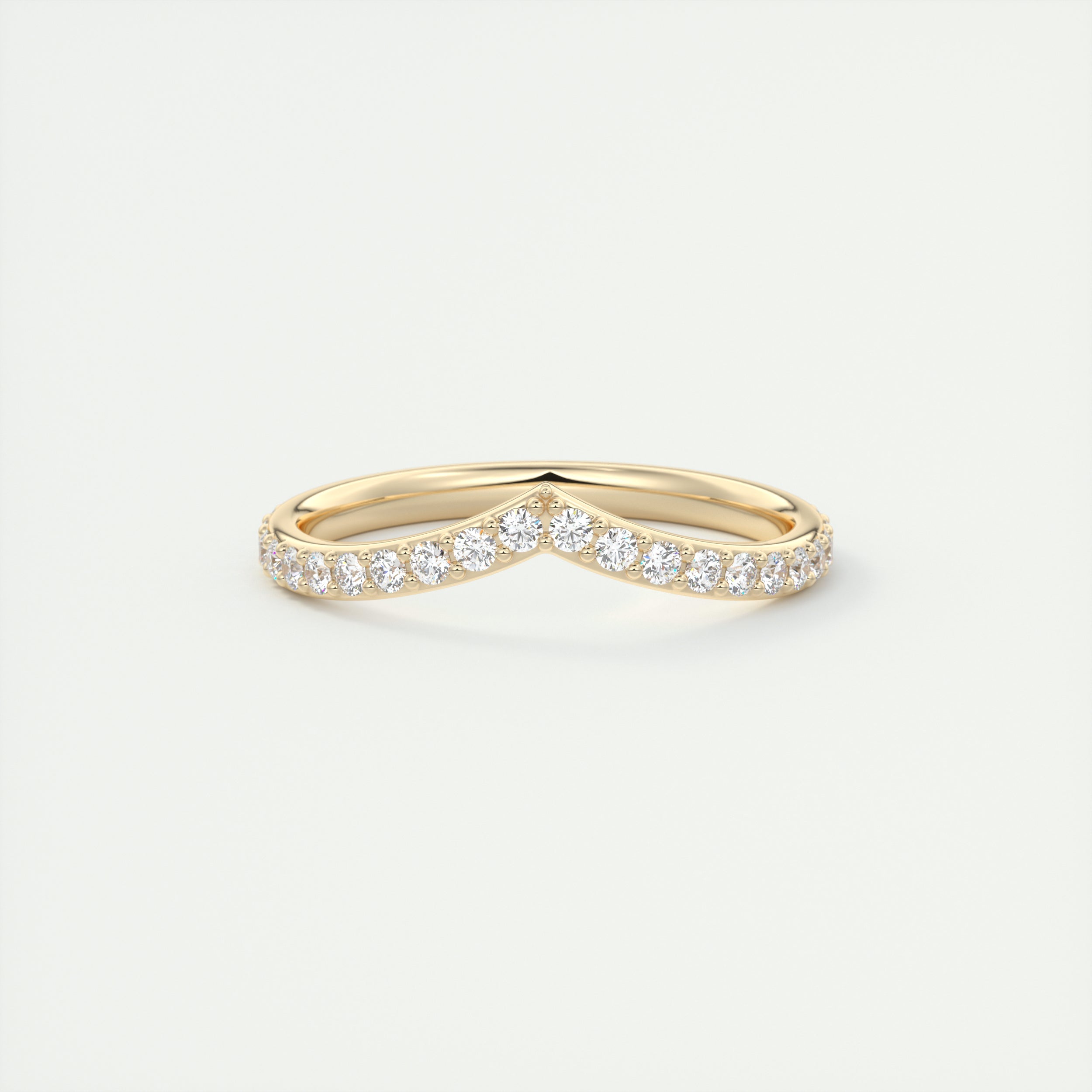 Half Carat Peaked Eternity Band (0.75 TCW)