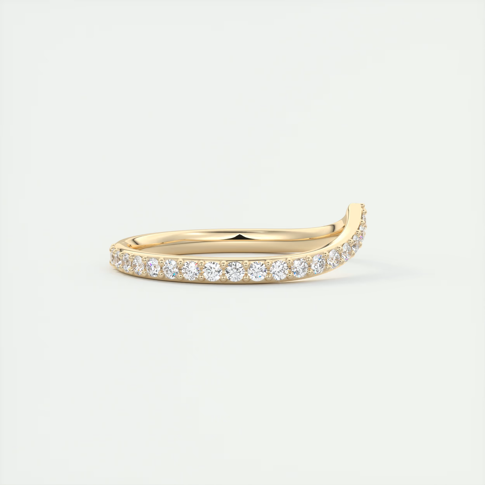 Half Carat Peaked Eternity Band (0.75 TCW)