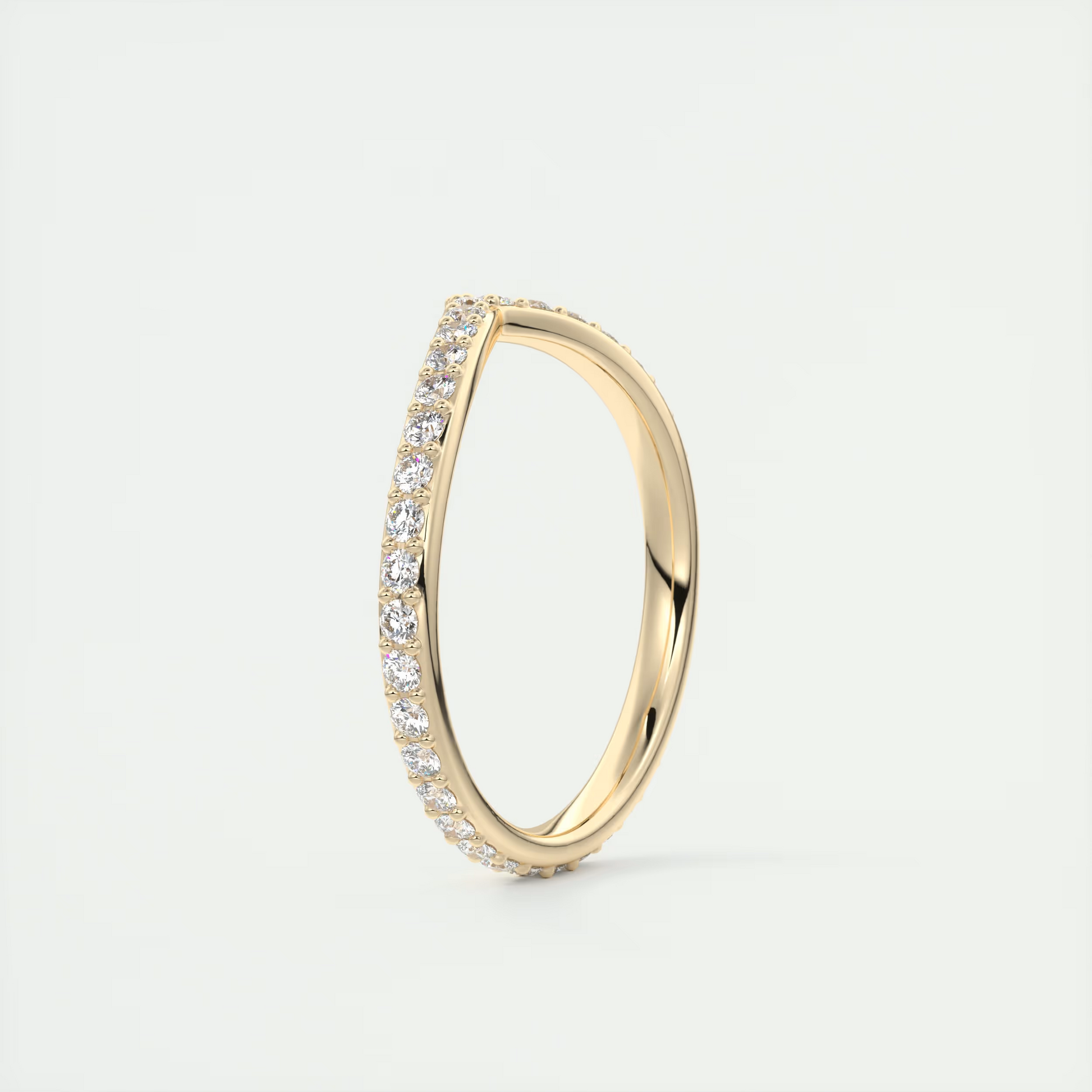 Half Carat Peaked Eternity Band (0.75 TCW)