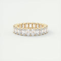 4 Carat Emerald Diamond Eternity Band (4.50 TCW)