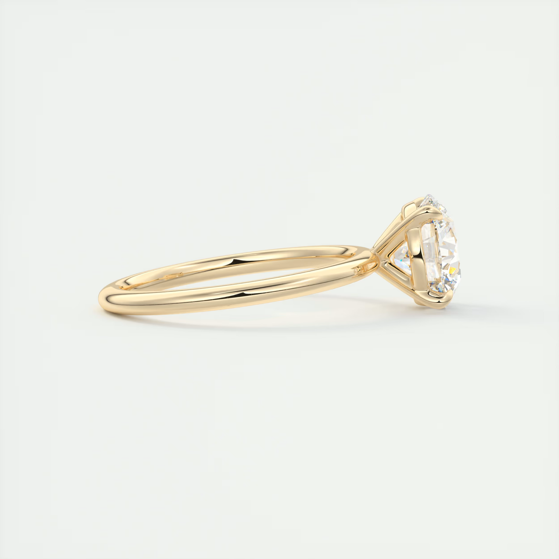 2 Carat Round Prong Solitaire