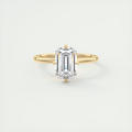2 Carat Flush Stacking Asscher Solitaire