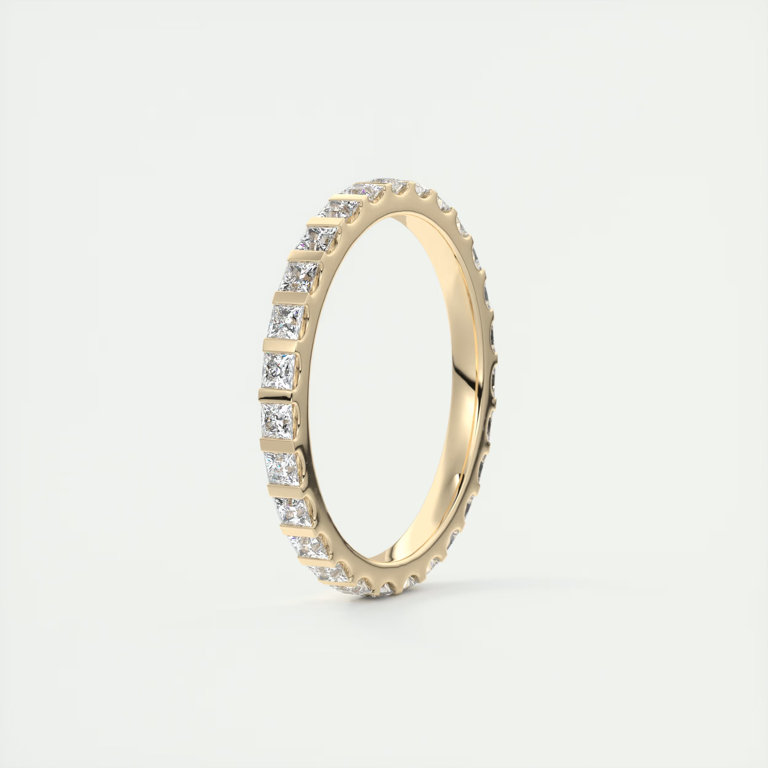 Princess Cut Eternity Band (0.50 TCW)