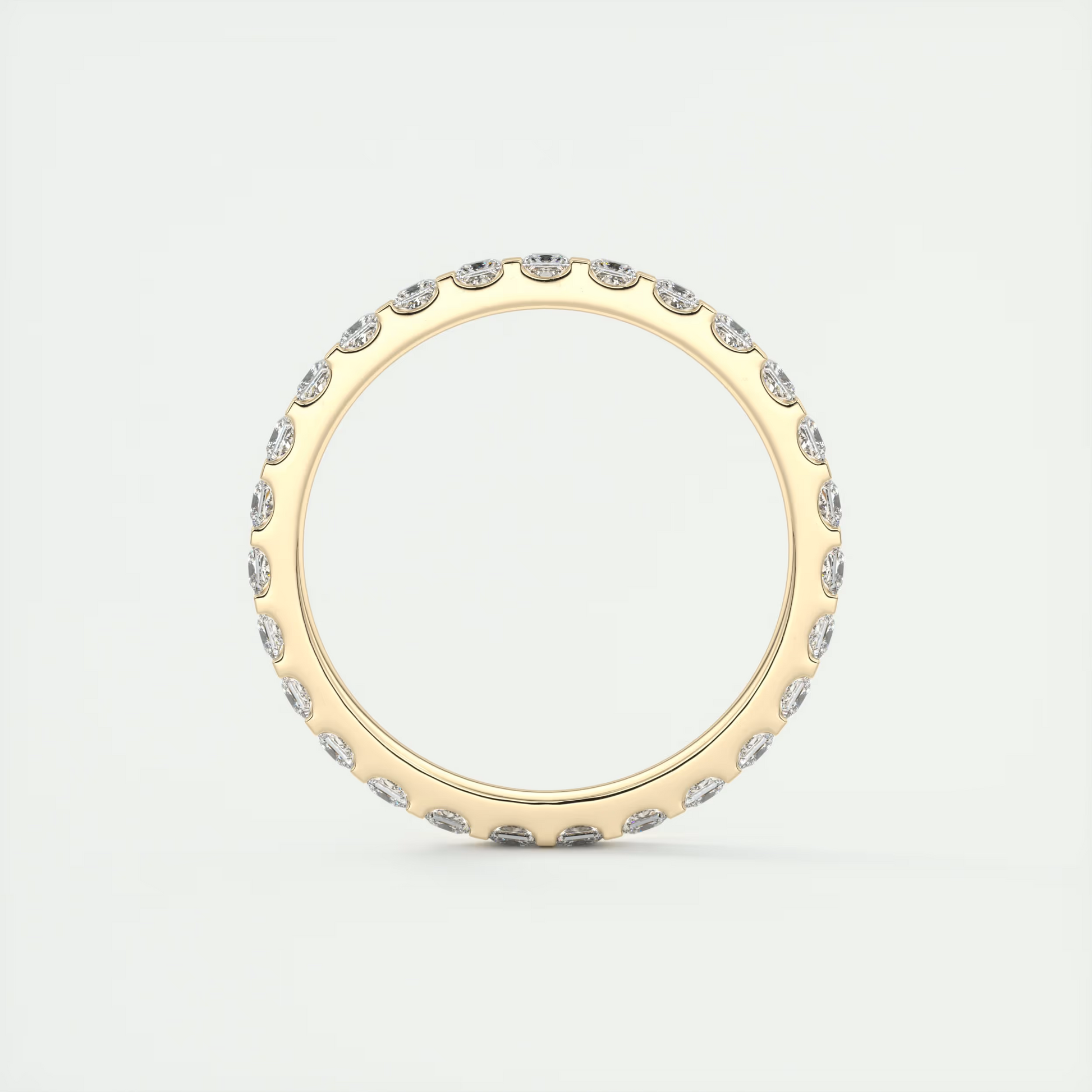 Princess Cut Eternity Band (0.50 TCW)