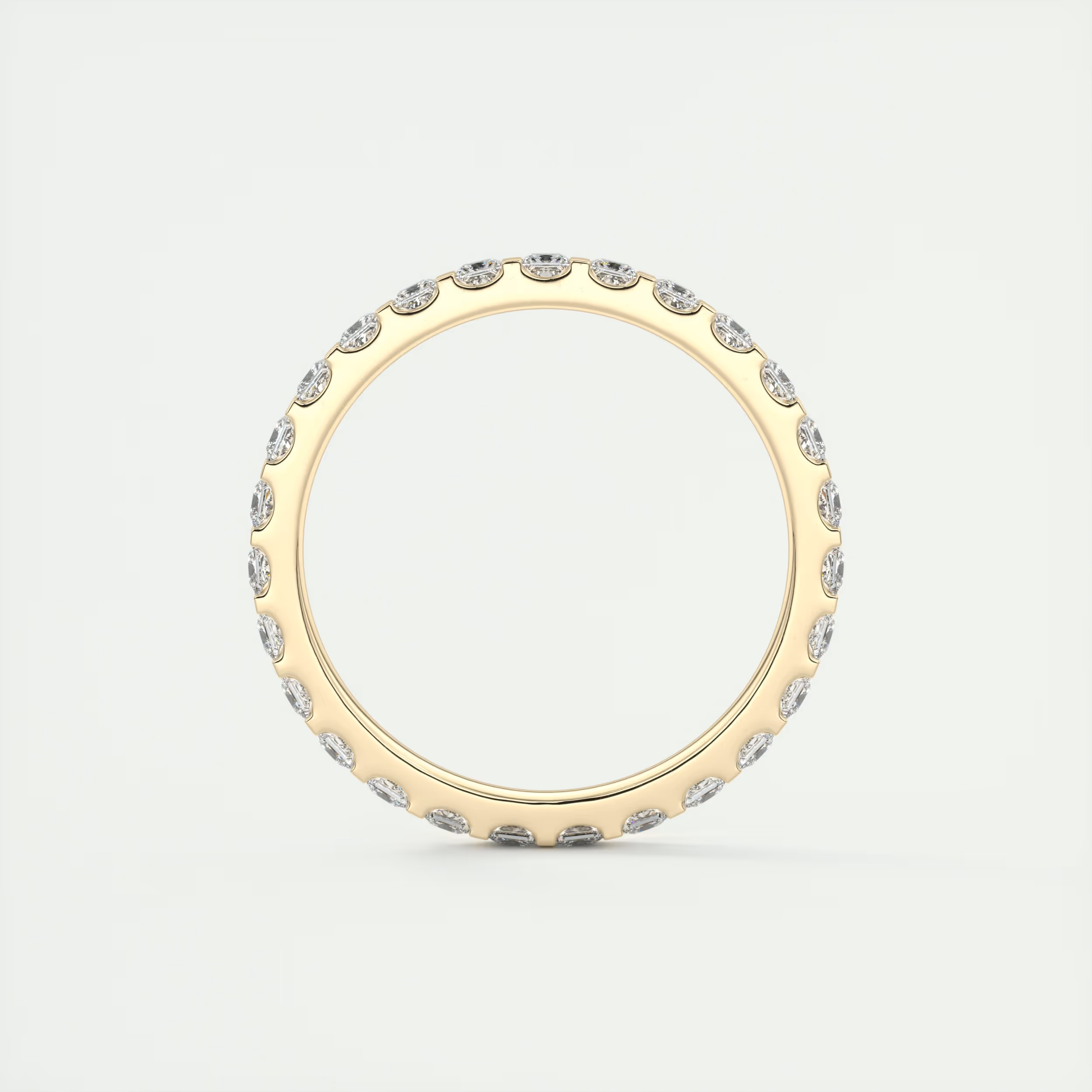 Princess Cut Eternity Band (0.50 TCW)