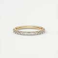 Princess Cut Half Eternity Band (0.50 TCW)