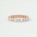 2 Carat Round Eternity Band – Full Pavé Set