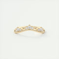Curved Wedding Band (0.10 TCW)