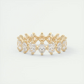 Oval & Radiant Eternity Band (2.80 TCW)