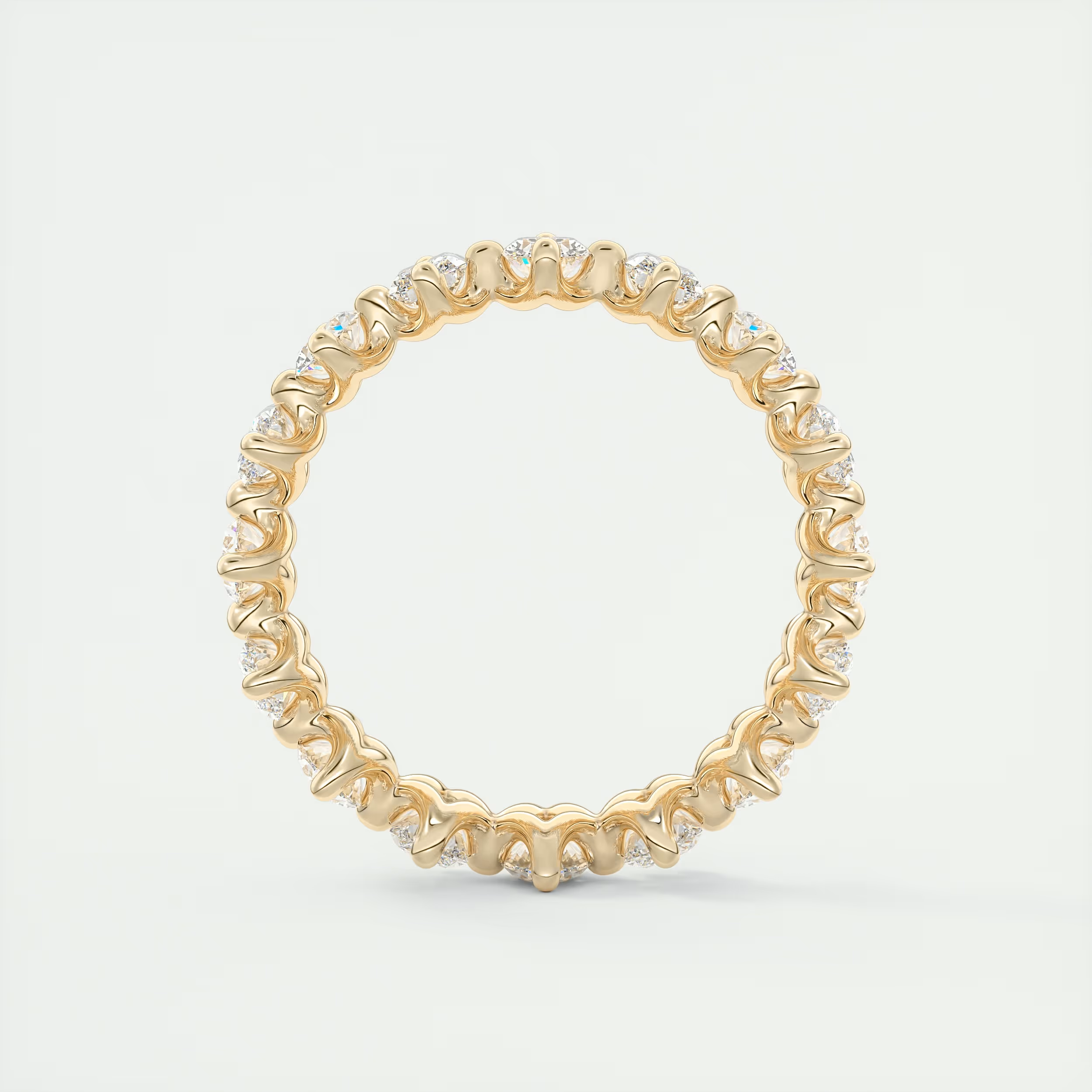Oval & Radiant Eternity Band (2.80 TCW)