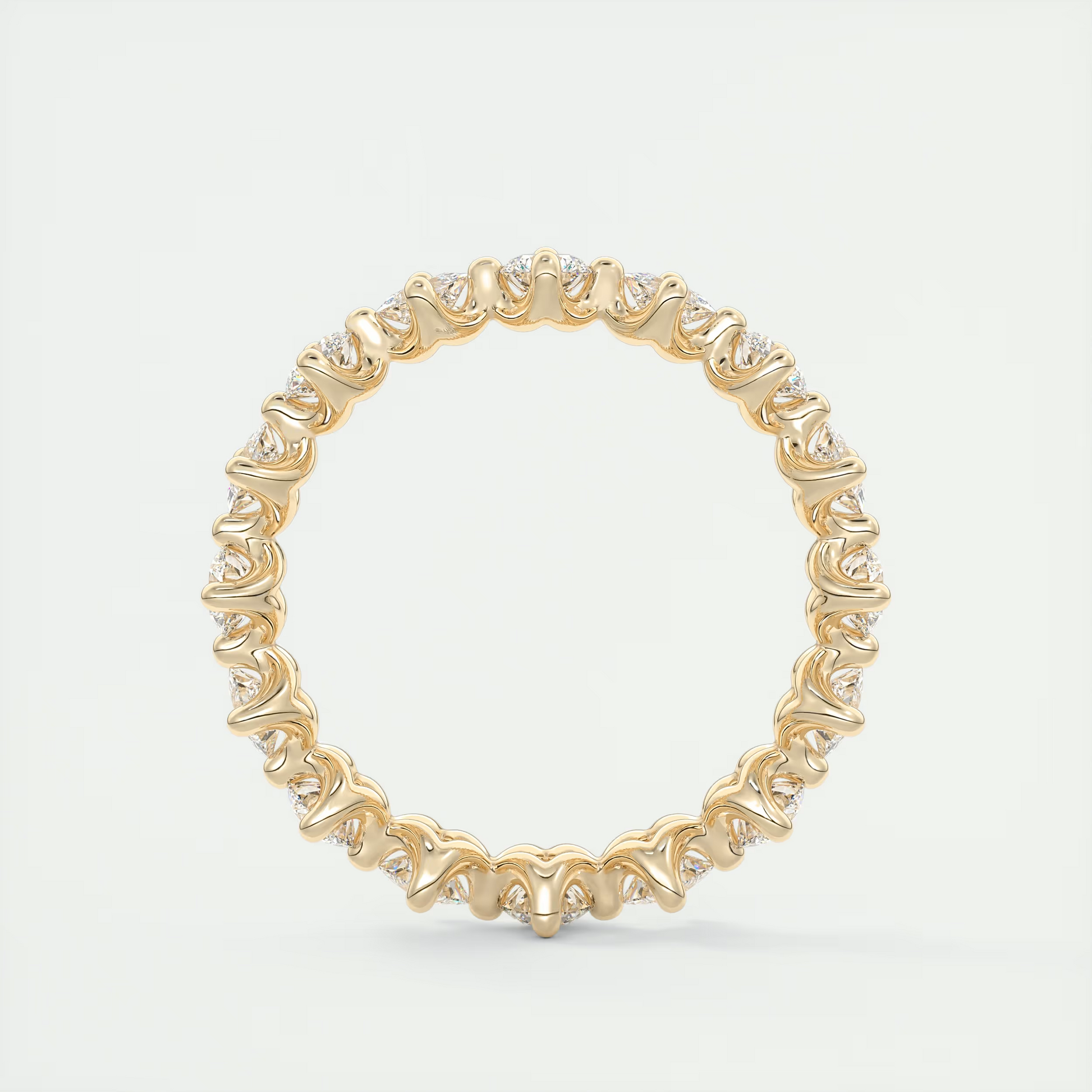 Round & Princess Eternity Band (1.5 TCW)