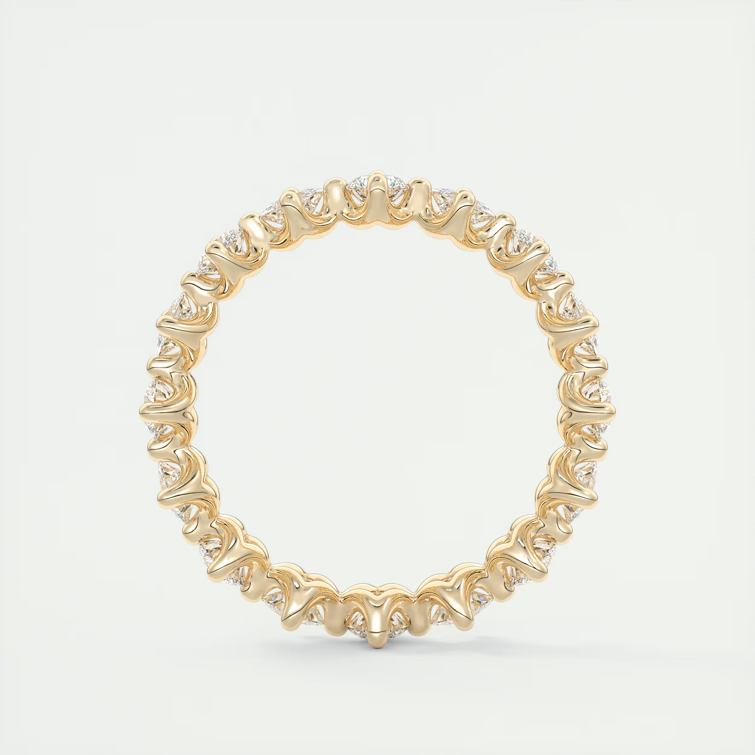 Round & Princess Eternity Band (1.5 TCW)