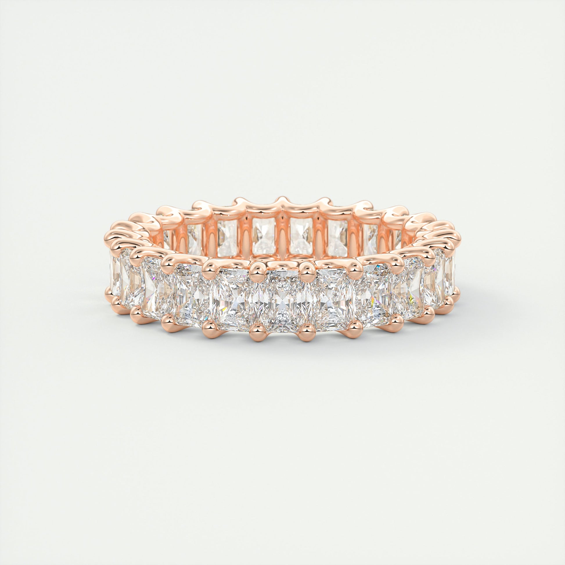 4 Carat Radiant Diamond Eternity Band (4.50 TCW)