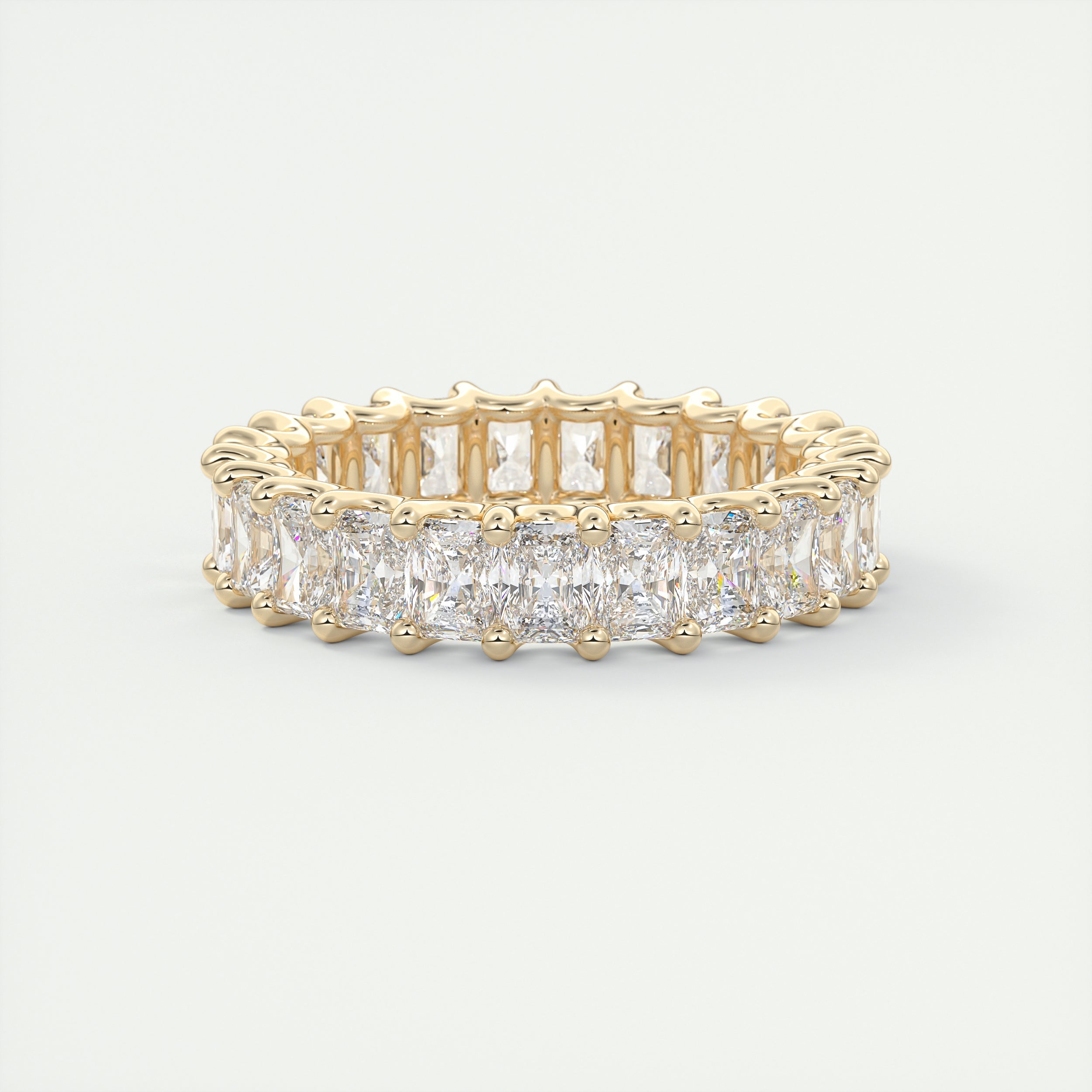 4 Carat Radiant Diamond Eternity Band (4.50 TCW)