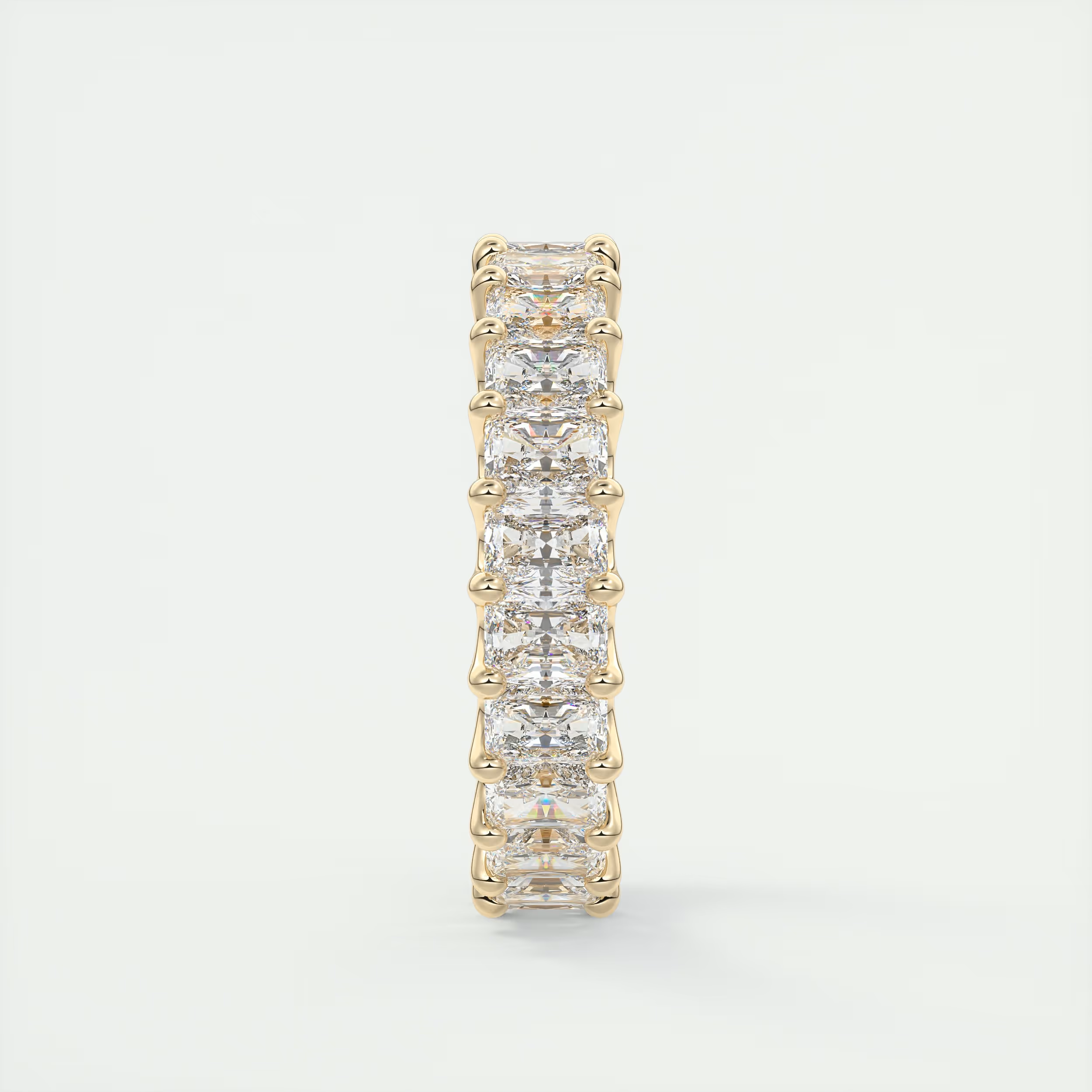 4 Carat Radiant Diamond Eternity Band (4.50 TCW)