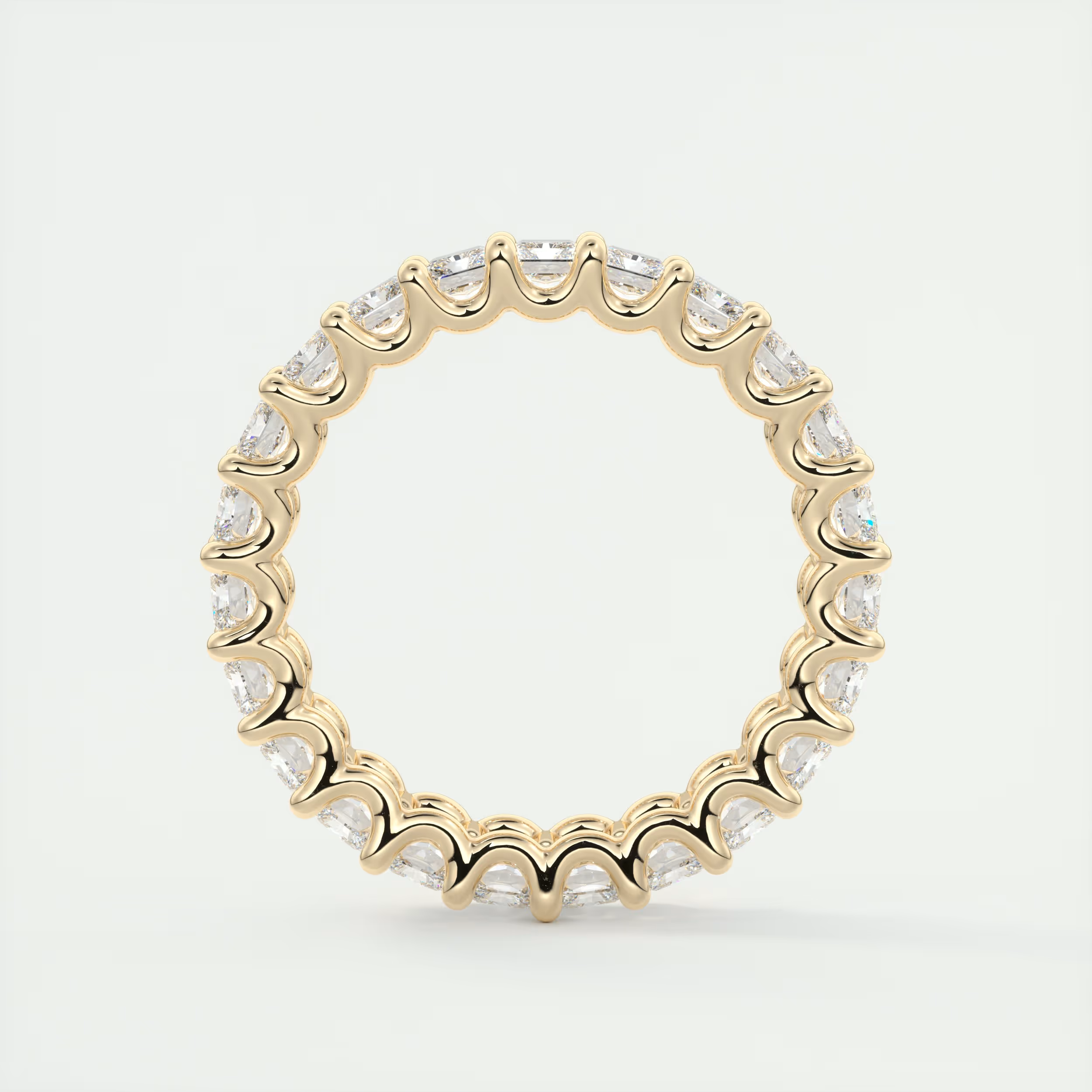 4 Carat Radiant Diamond Eternity Band (4.50 TCW)