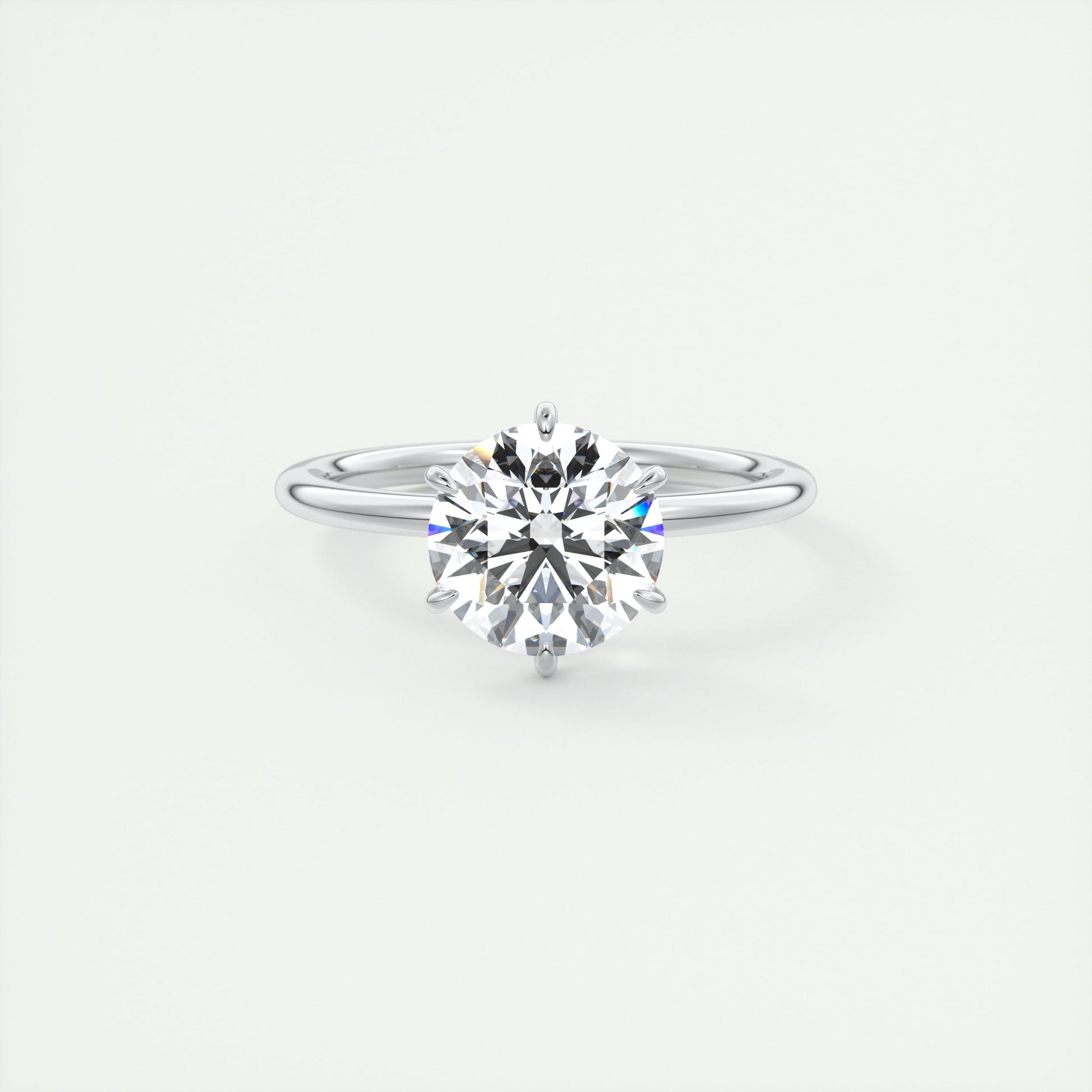 2 Carat Round Solitaire