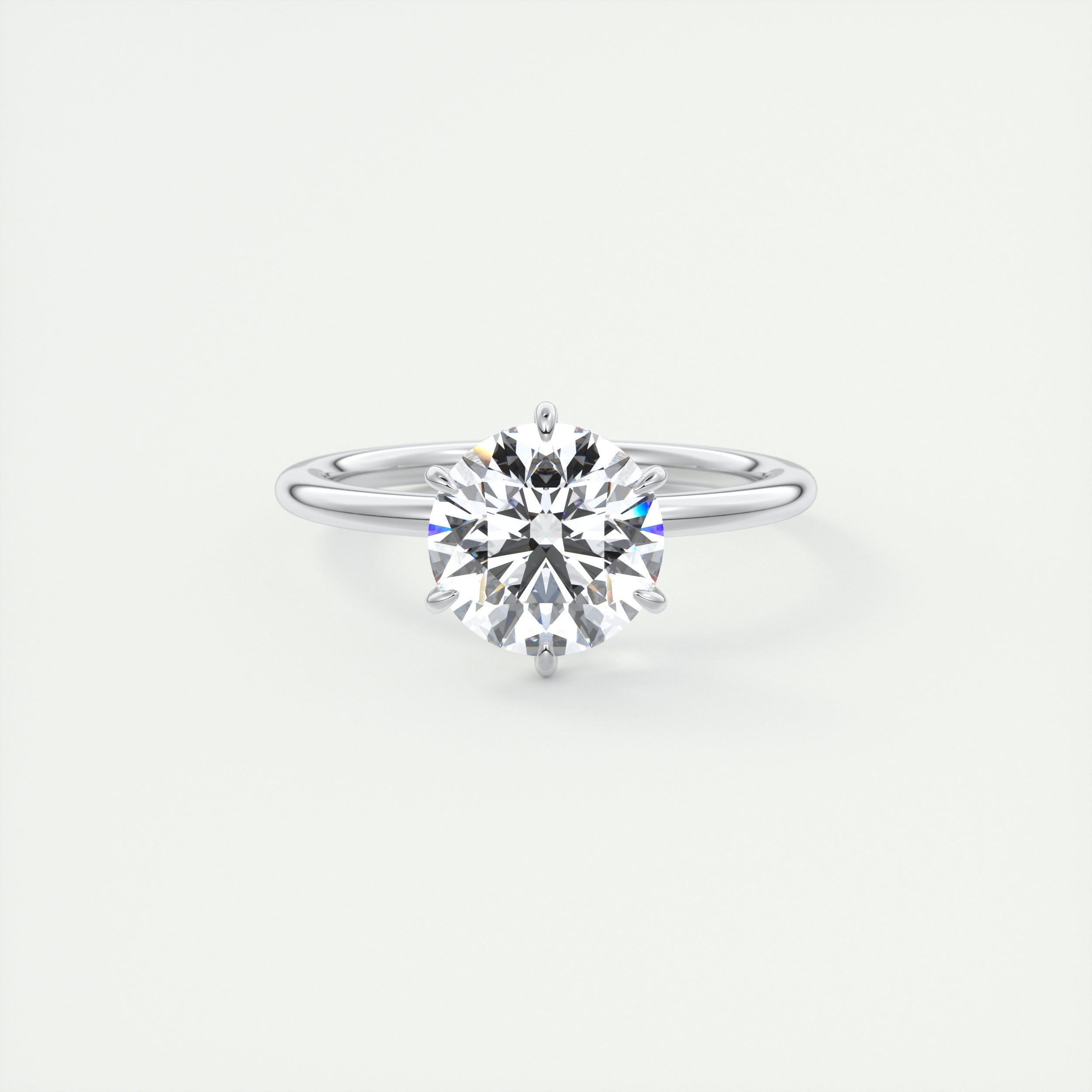 2 Carat Round Solitaire