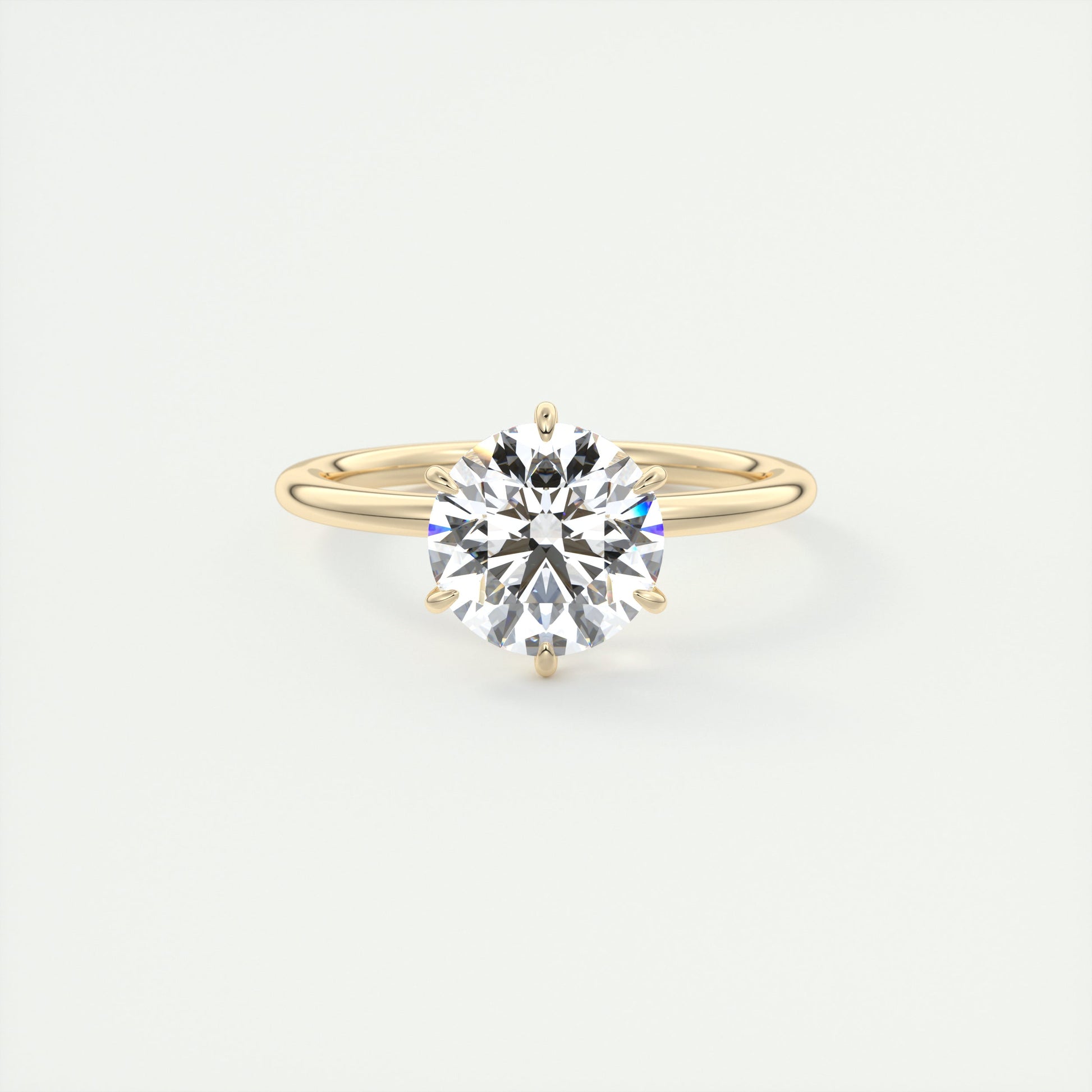 2 Carat Round Solitaire