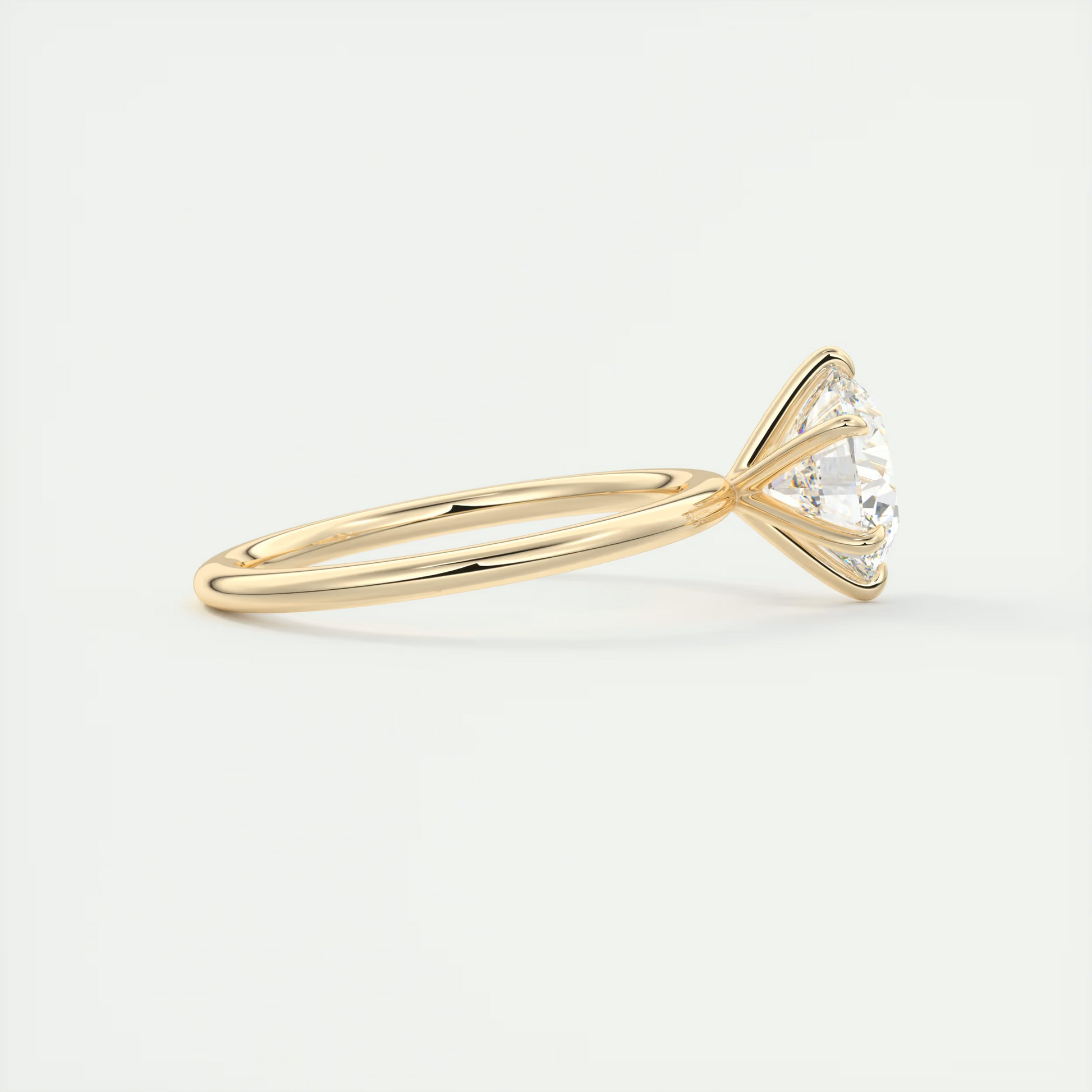 2 Carat Round Solitaire