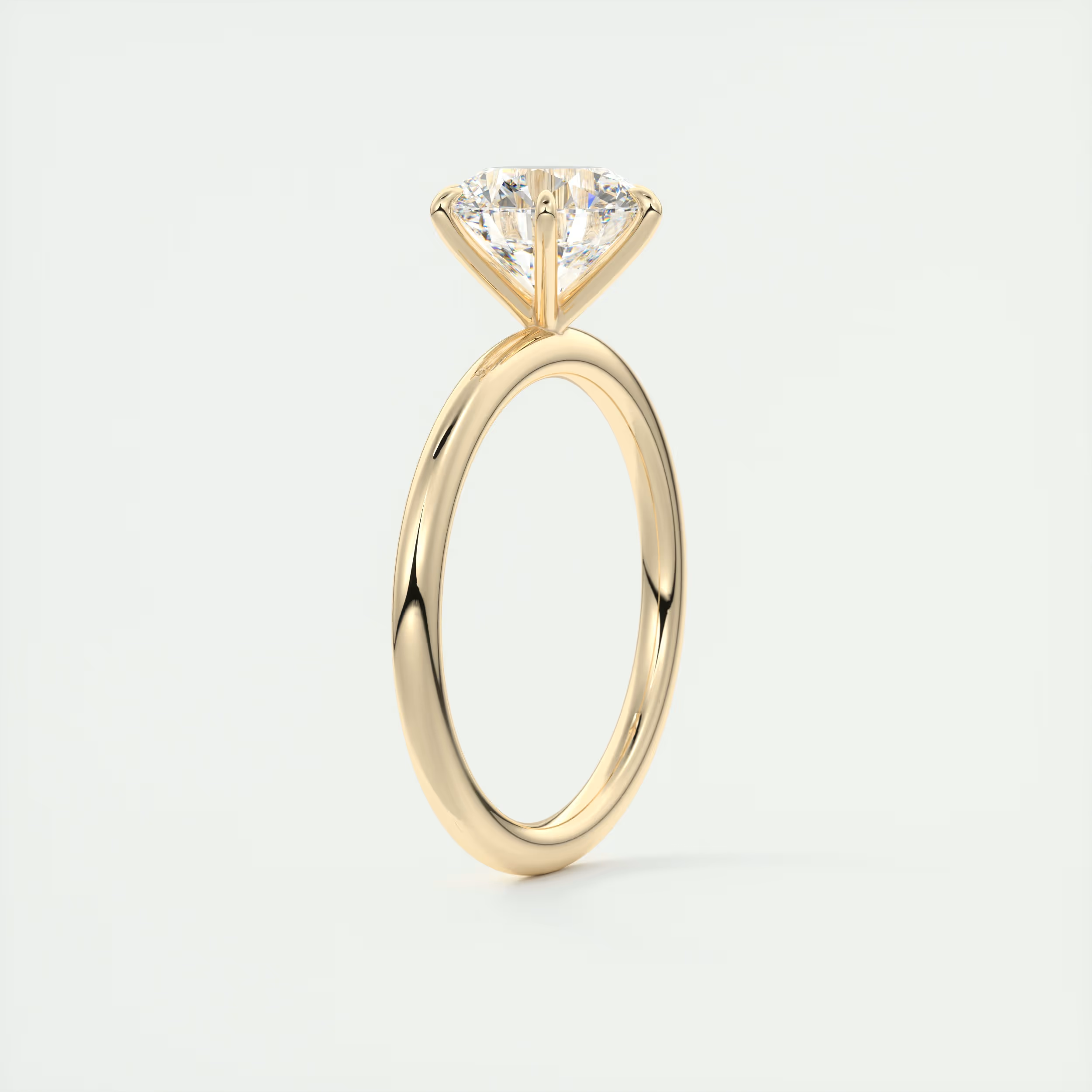 2 Carat Round Solitaire