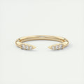 Gap Band Pavé Round Diamond Ring (0.25 TCW)