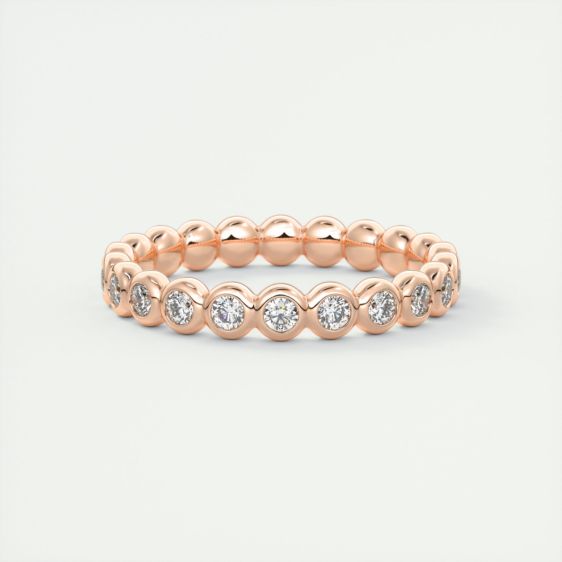 Chunky Caviar Eternity Band – 1.5mm Rounds (0.60 TCW)