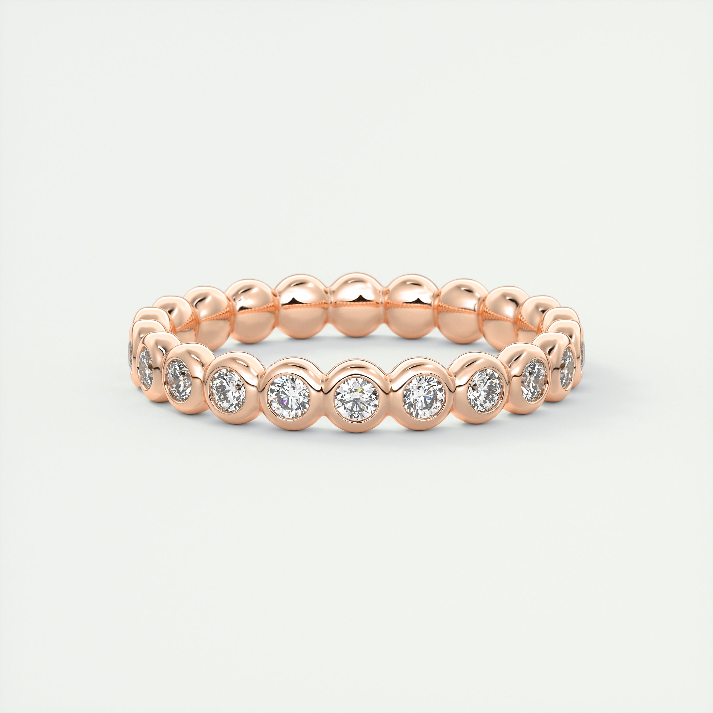 Chunky Caviar Eternity Band – 1.5mm Rounds (0.60 TCW)