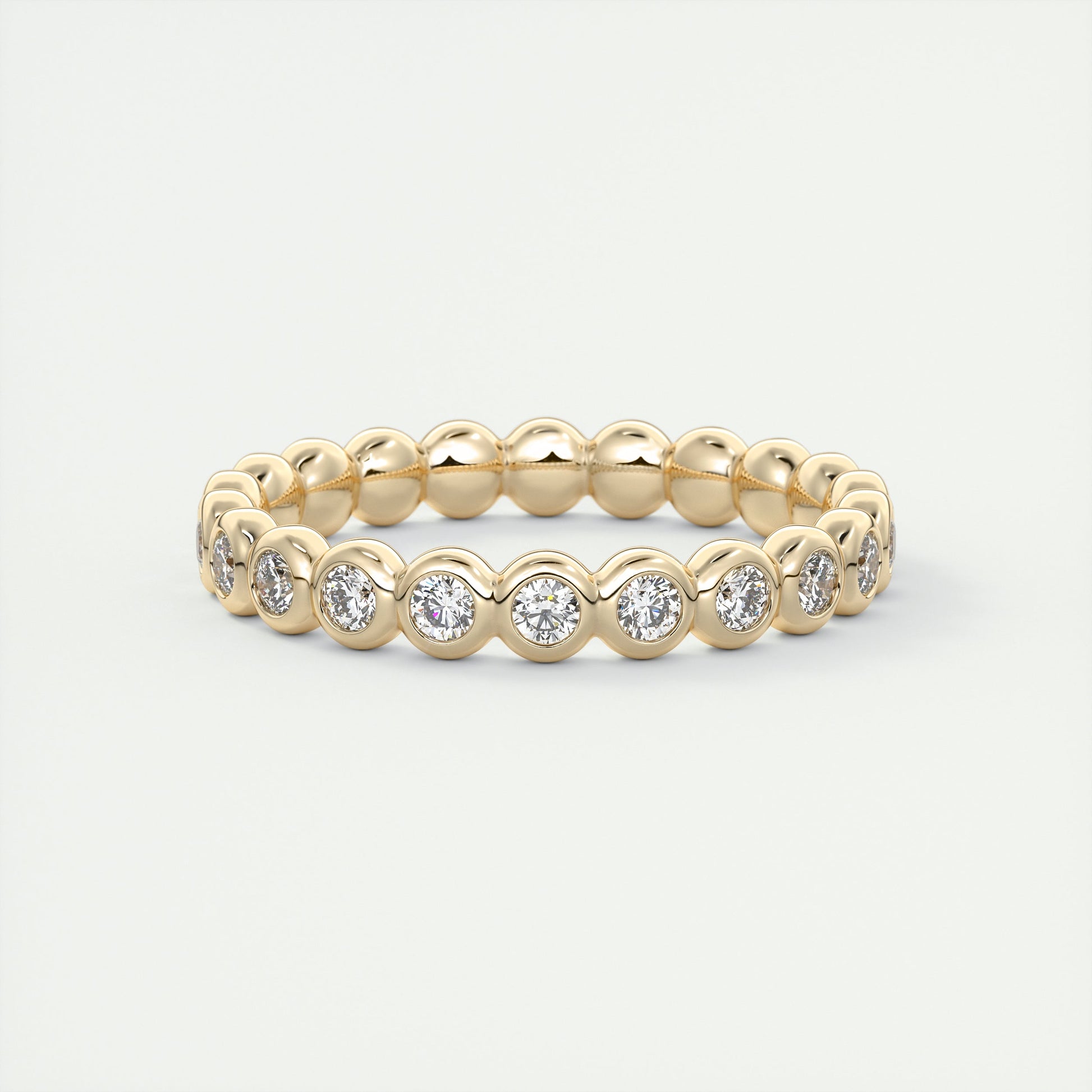 Chunky Caviar Eternity Band – 1.5mm Rounds (0.60 TCW)