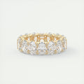 8 Carat Oval Eternity Band (8.00 TCW)