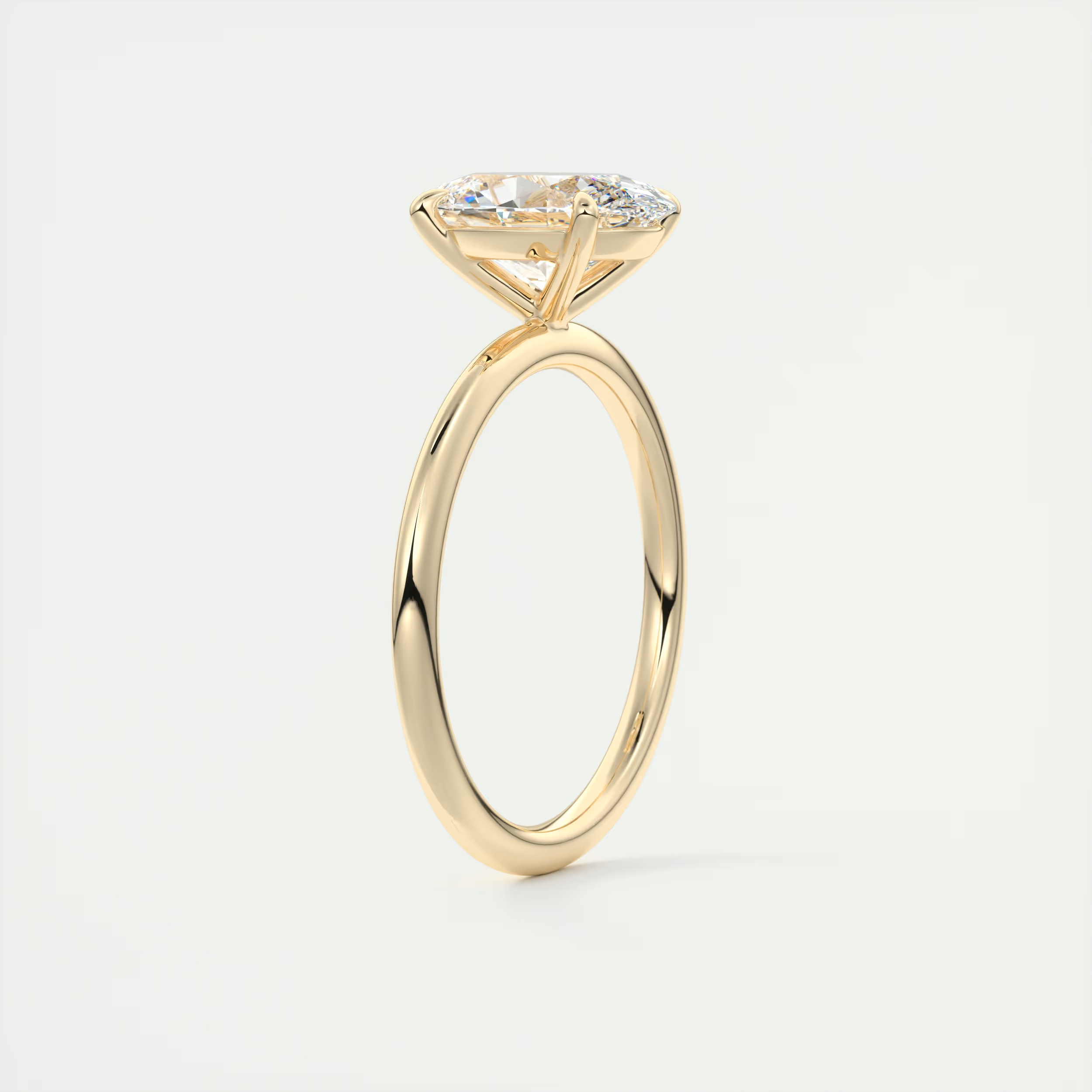 2 Carat Oval Solitaire