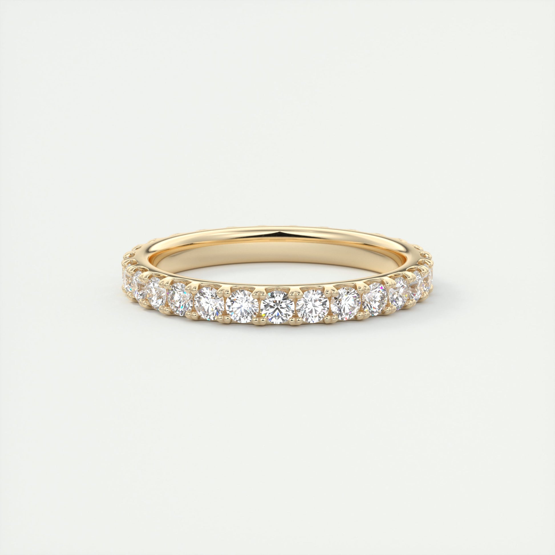 2.3mm French Set Eternity Band (1.00 TCW)