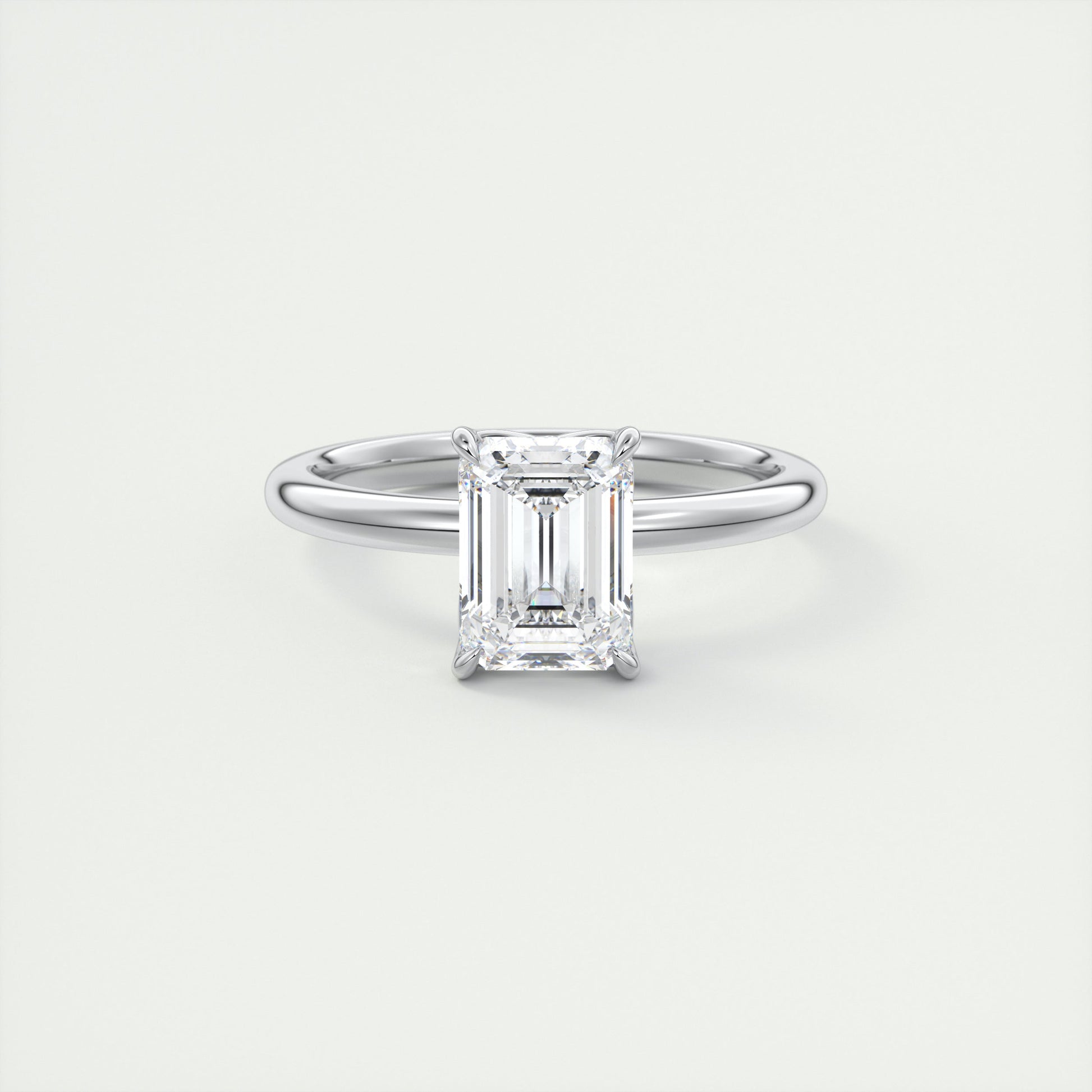 2 Carat Floral Cushion Solitaire
