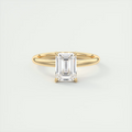 2 Carat Floral Cushion Solitaire