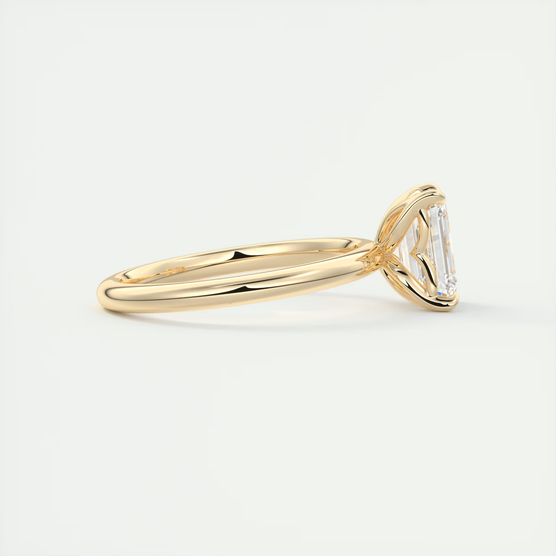 2 Carat Floral Cushion Solitaire