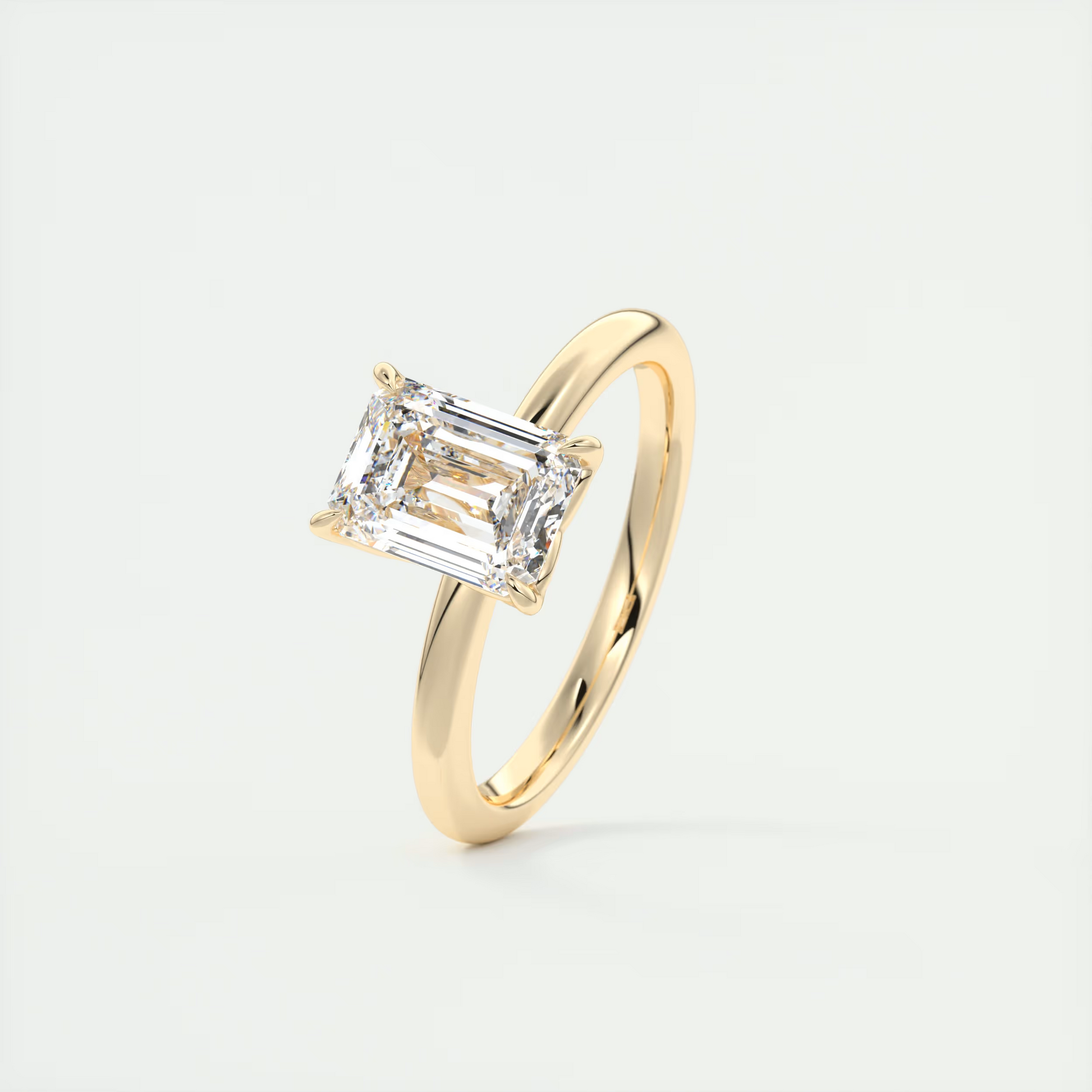 2 Carat Floral Cushion Solitaire