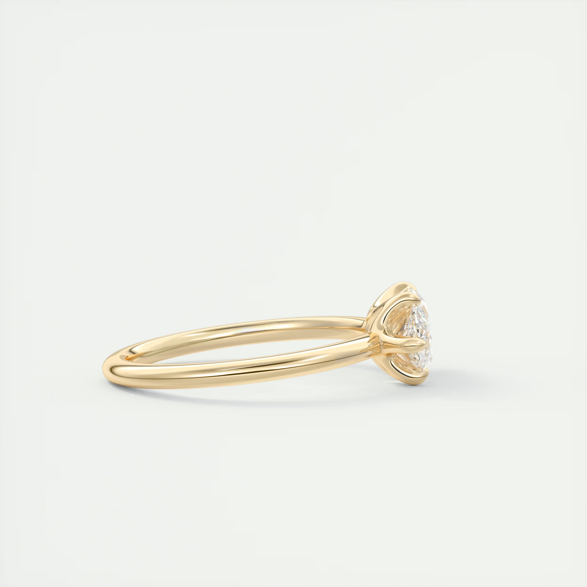 2 Carat Low Profile Marquise Solitaire