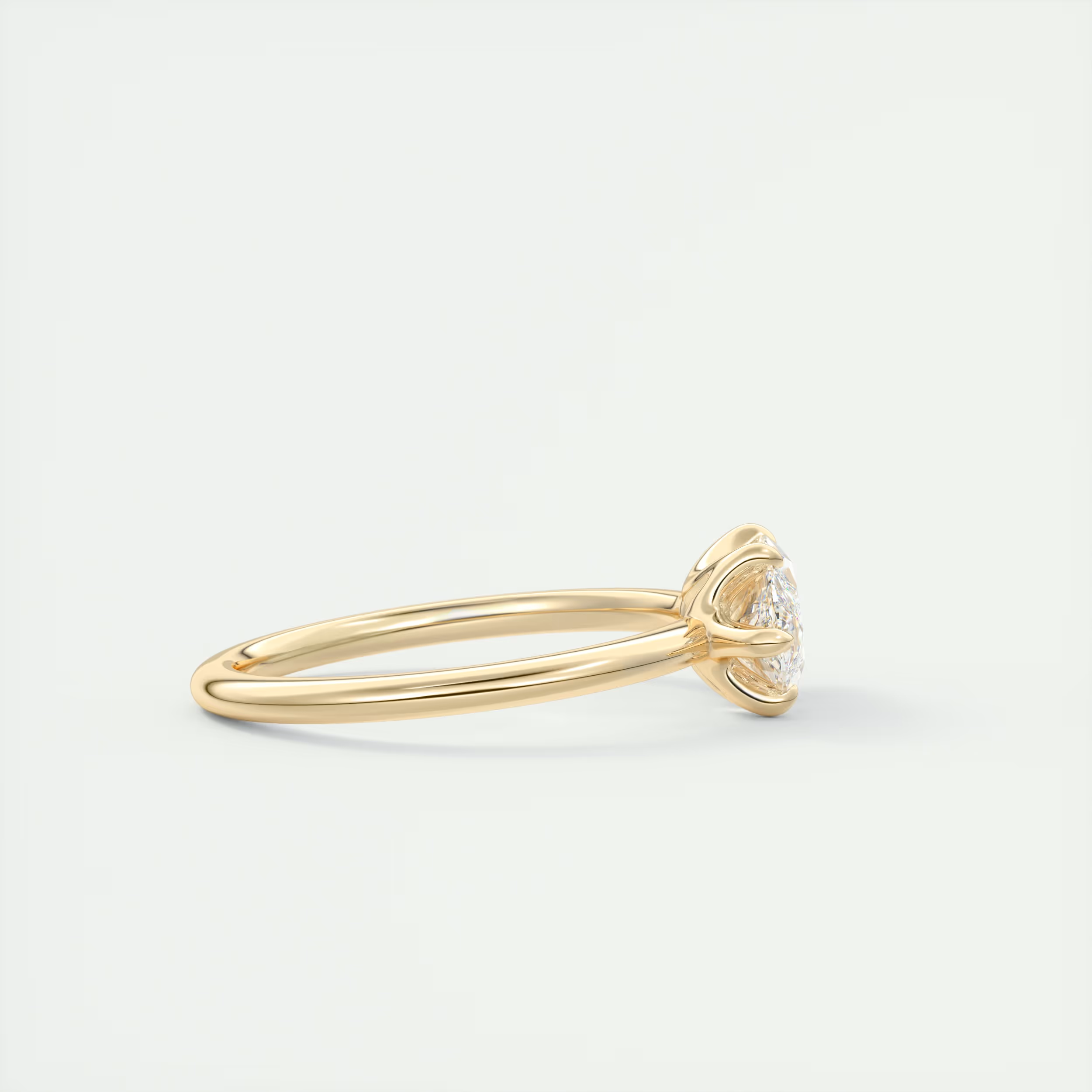 2 Carat Low Profile Marquise Solitaire