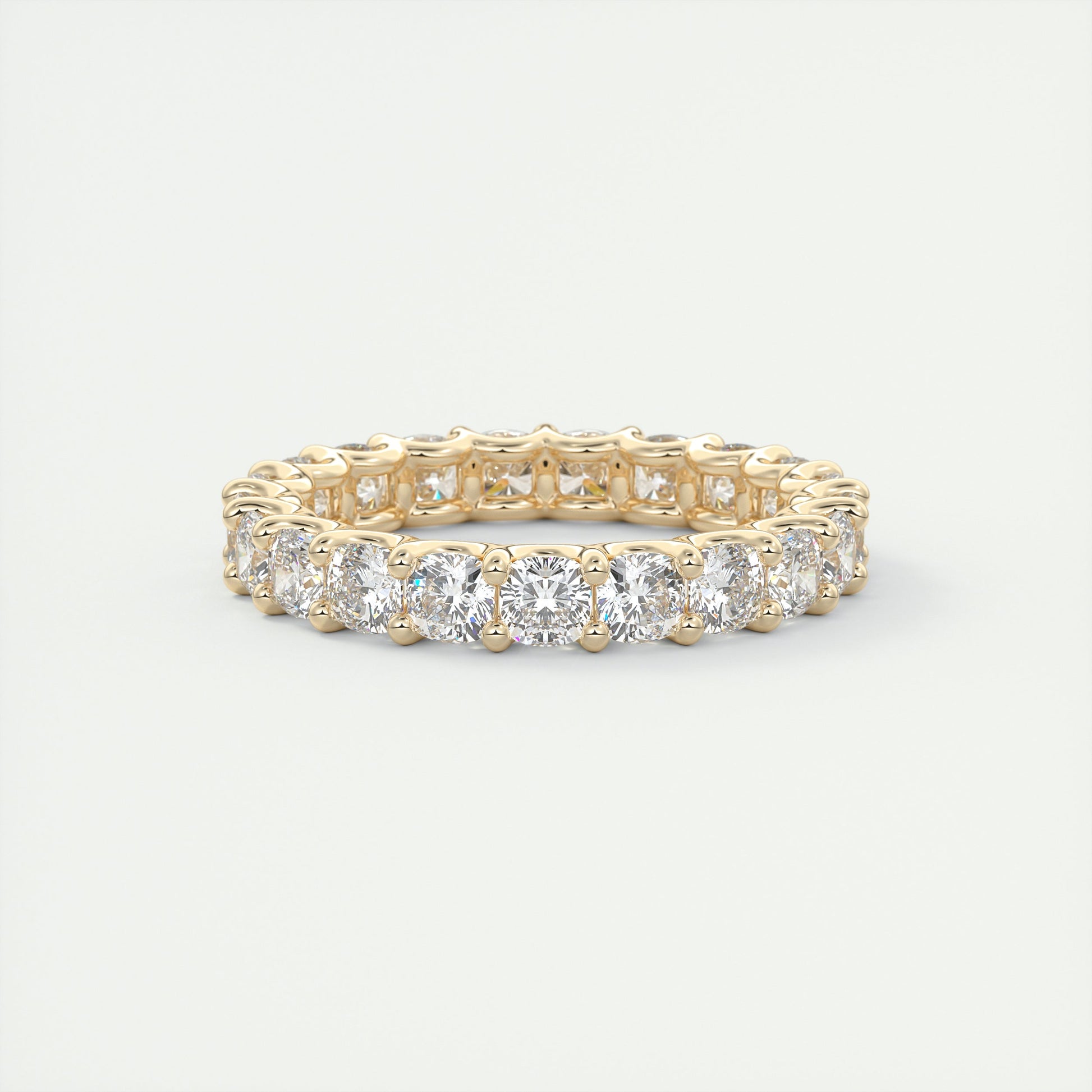 Endless Cushion Diamond Eternity Band (3.00 TCW)