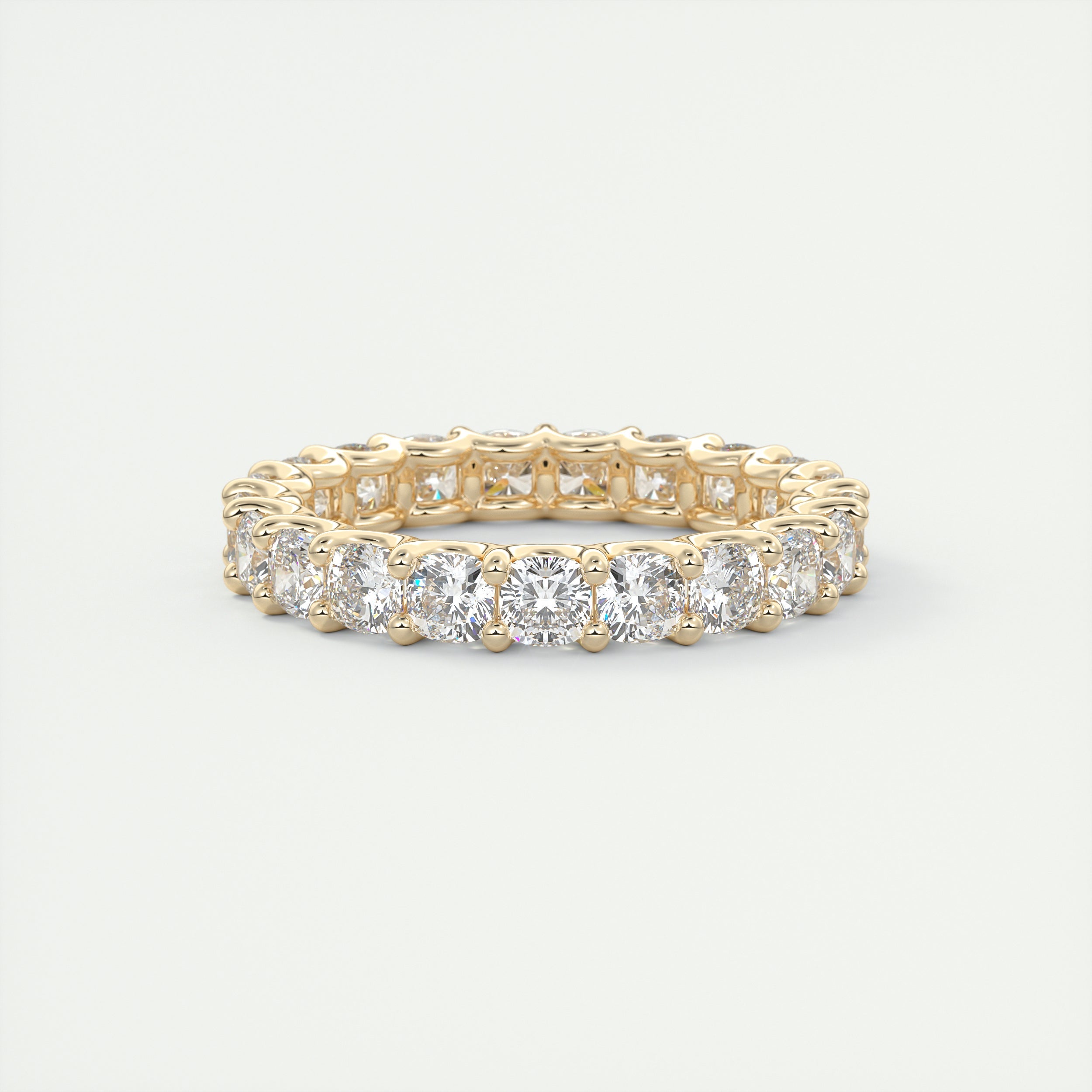 Endless Cushion Diamond Eternity Band (3.00 TCW)