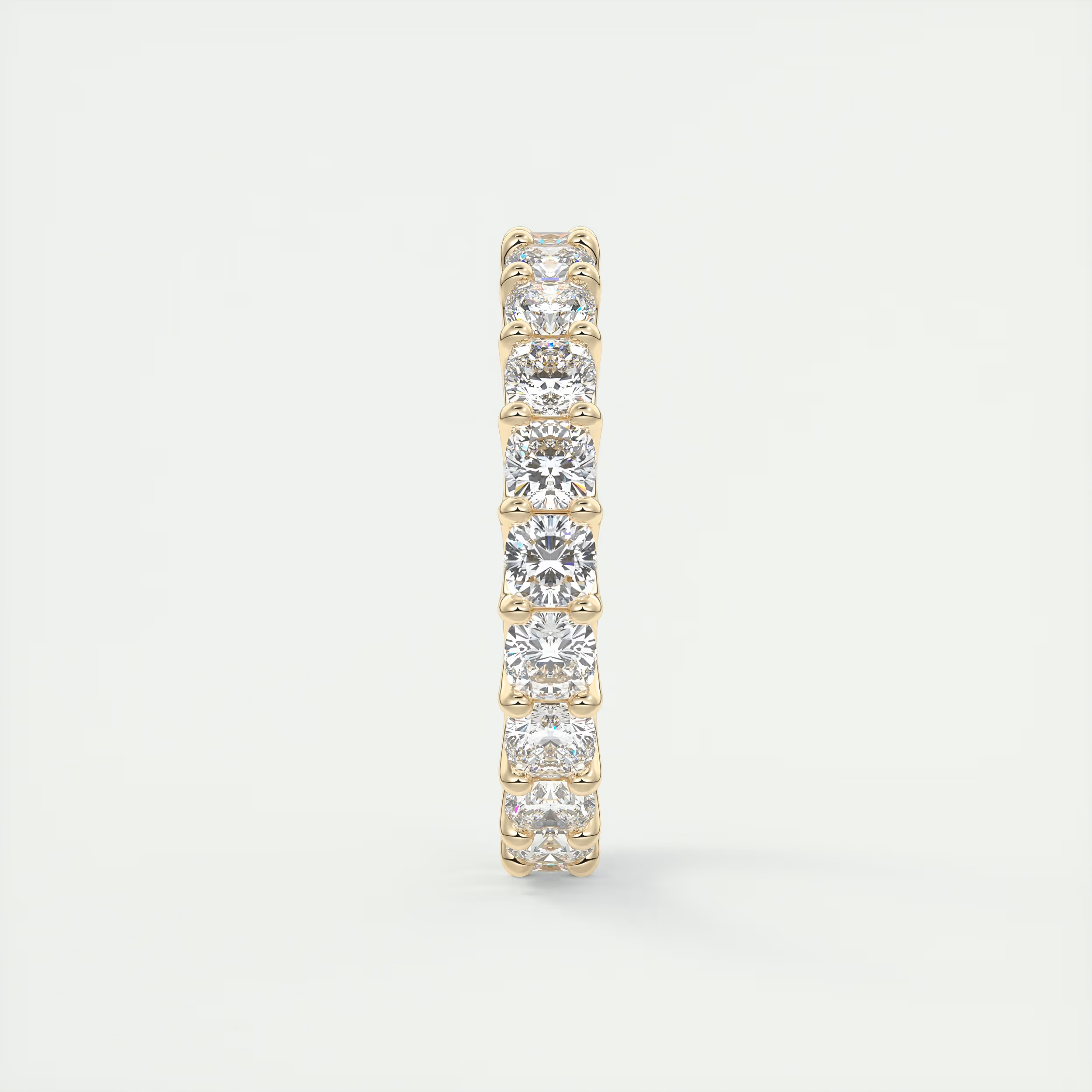 Endless Cushion Diamond Eternity Band (3.00 TCW)