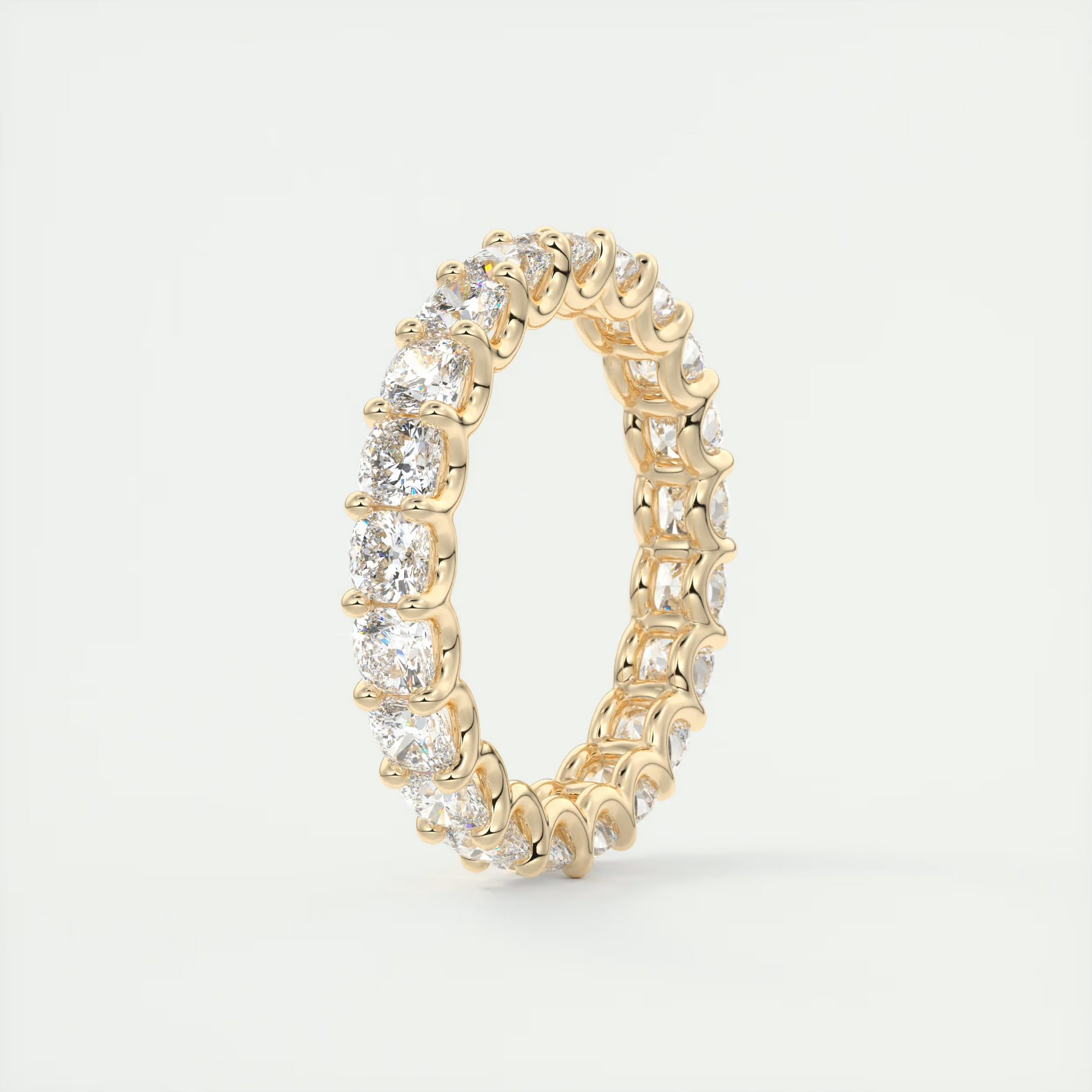 Endless Cushion Diamond Eternity Band (3.00 TCW)