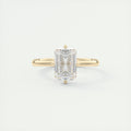 2 Carat Compass Point Emerald Solitaire